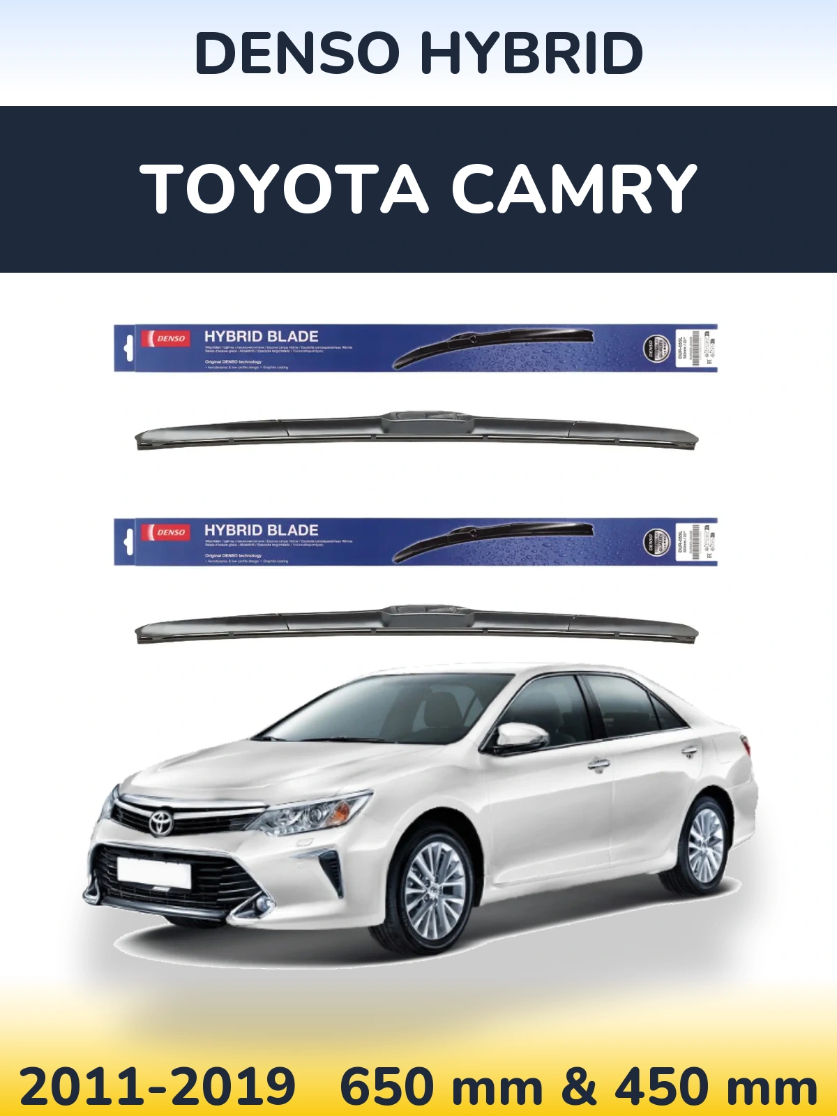 Torkarblad Denso Hybrid för Toyota Camry