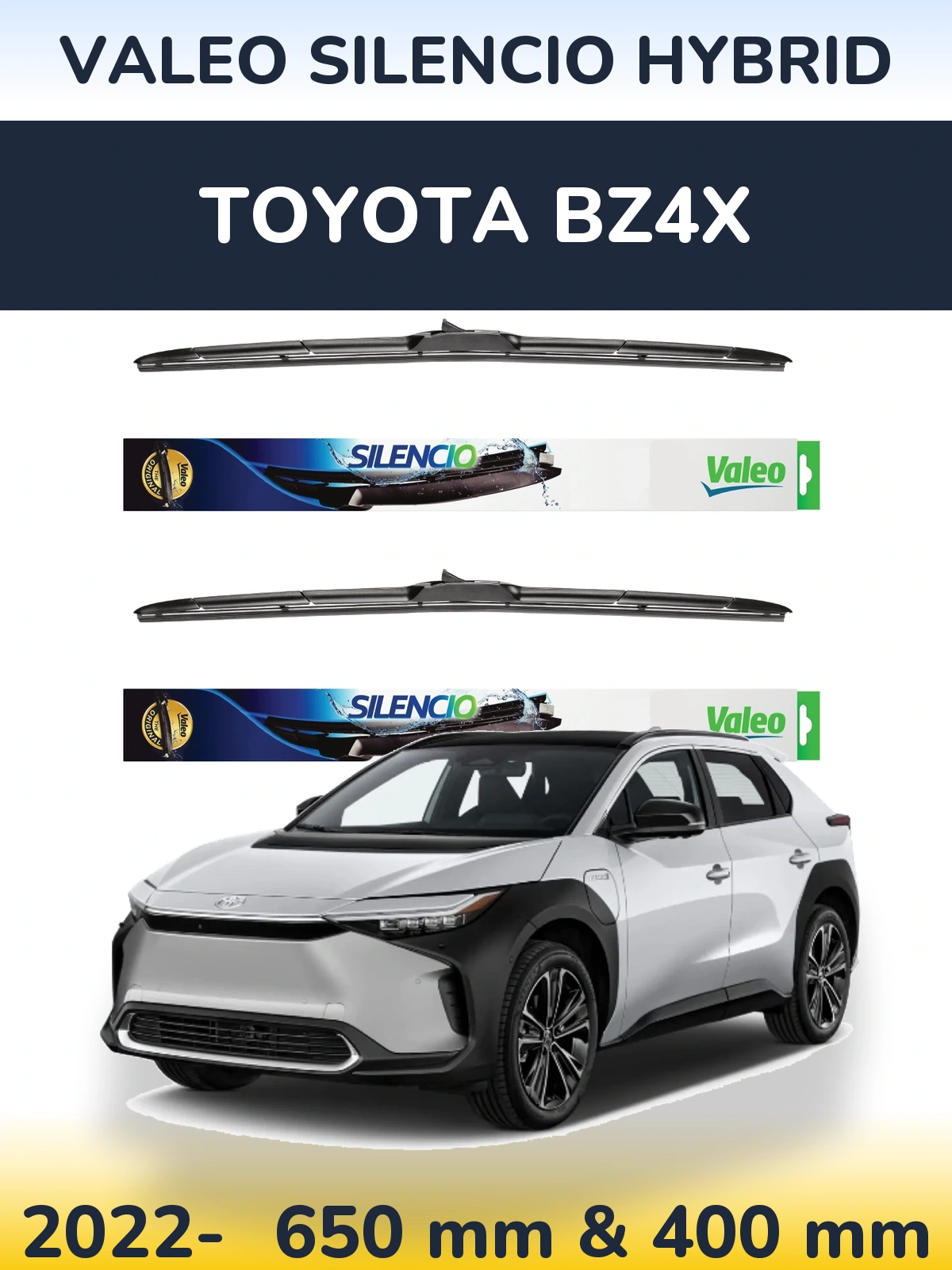 Torkarblad Valeo Silencio Hybrid för Toyota bZ4X