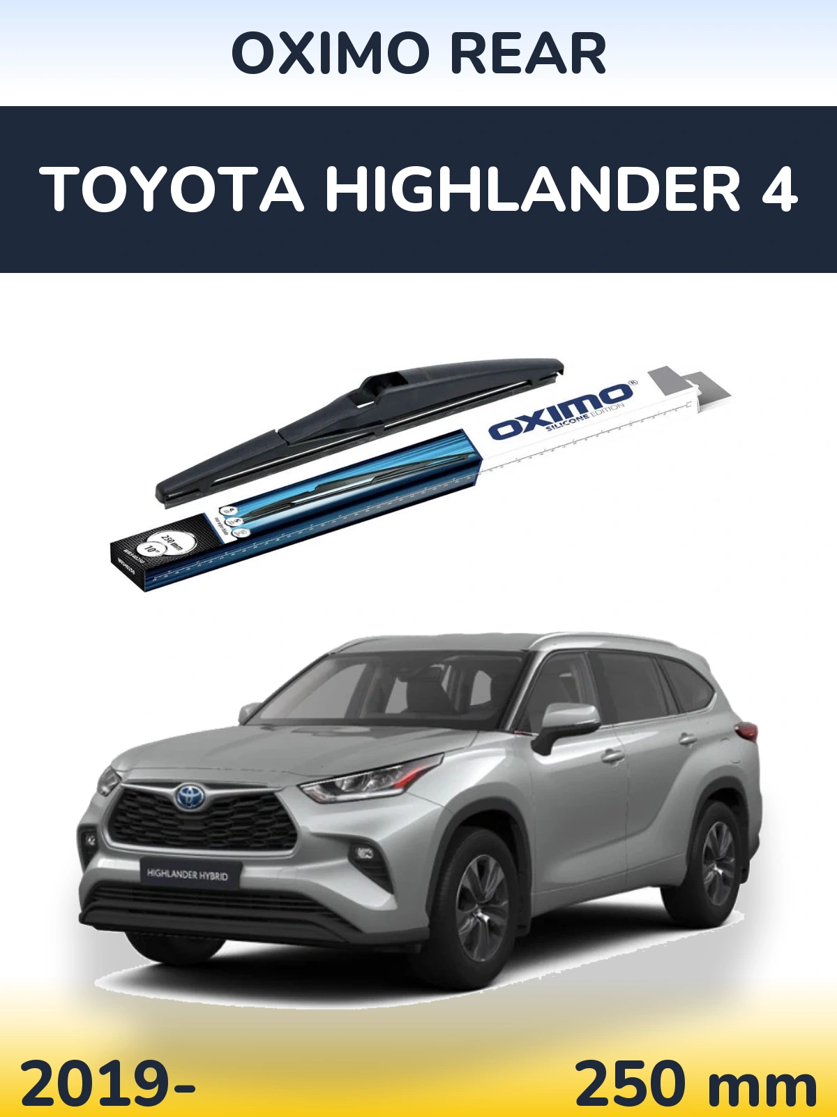 Torkarblad Oximo Rear för Toyota Highlander 4