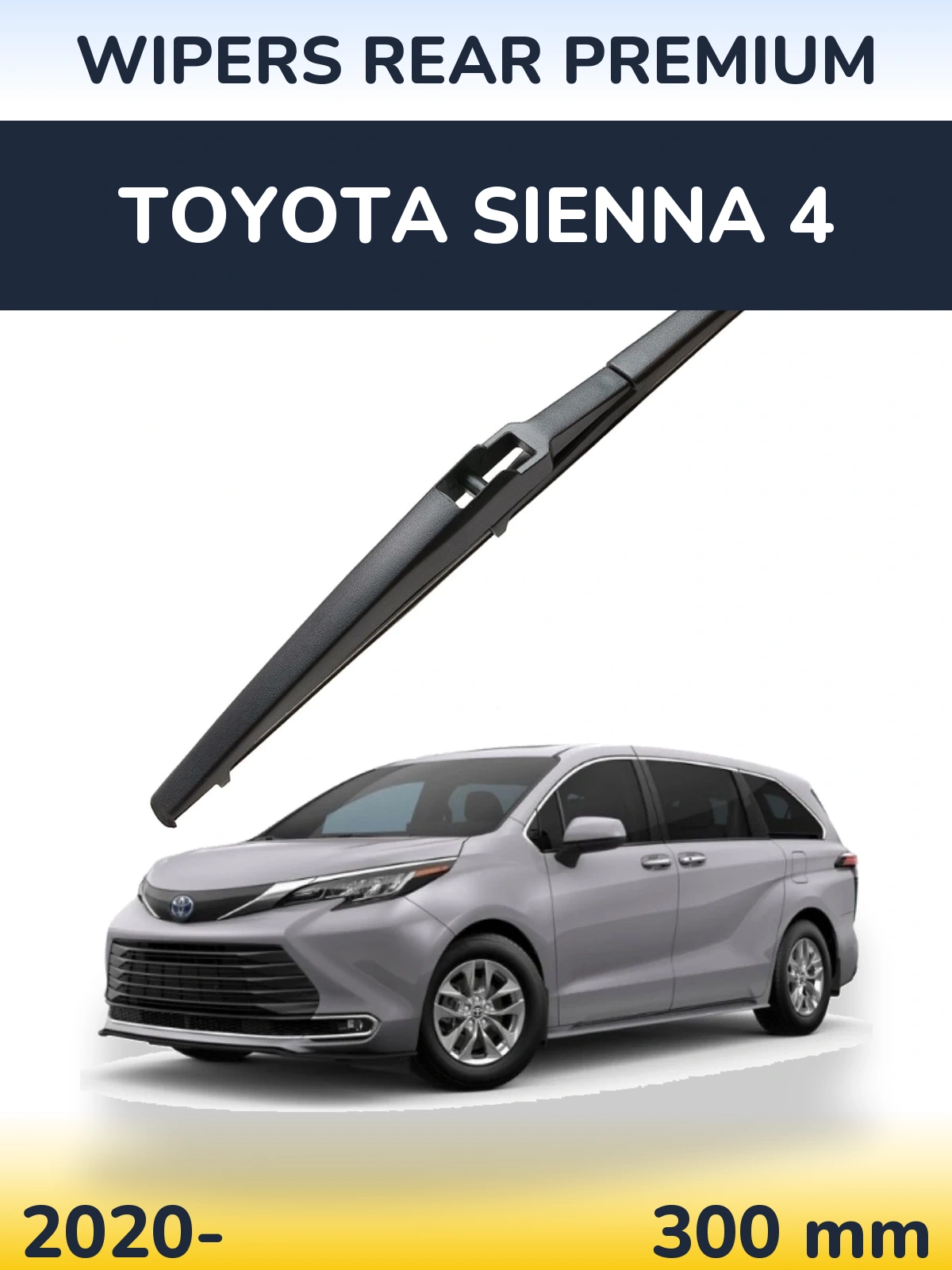 Torkarblad WIPERS REAR PREMIUM för Toyota Sienna 4