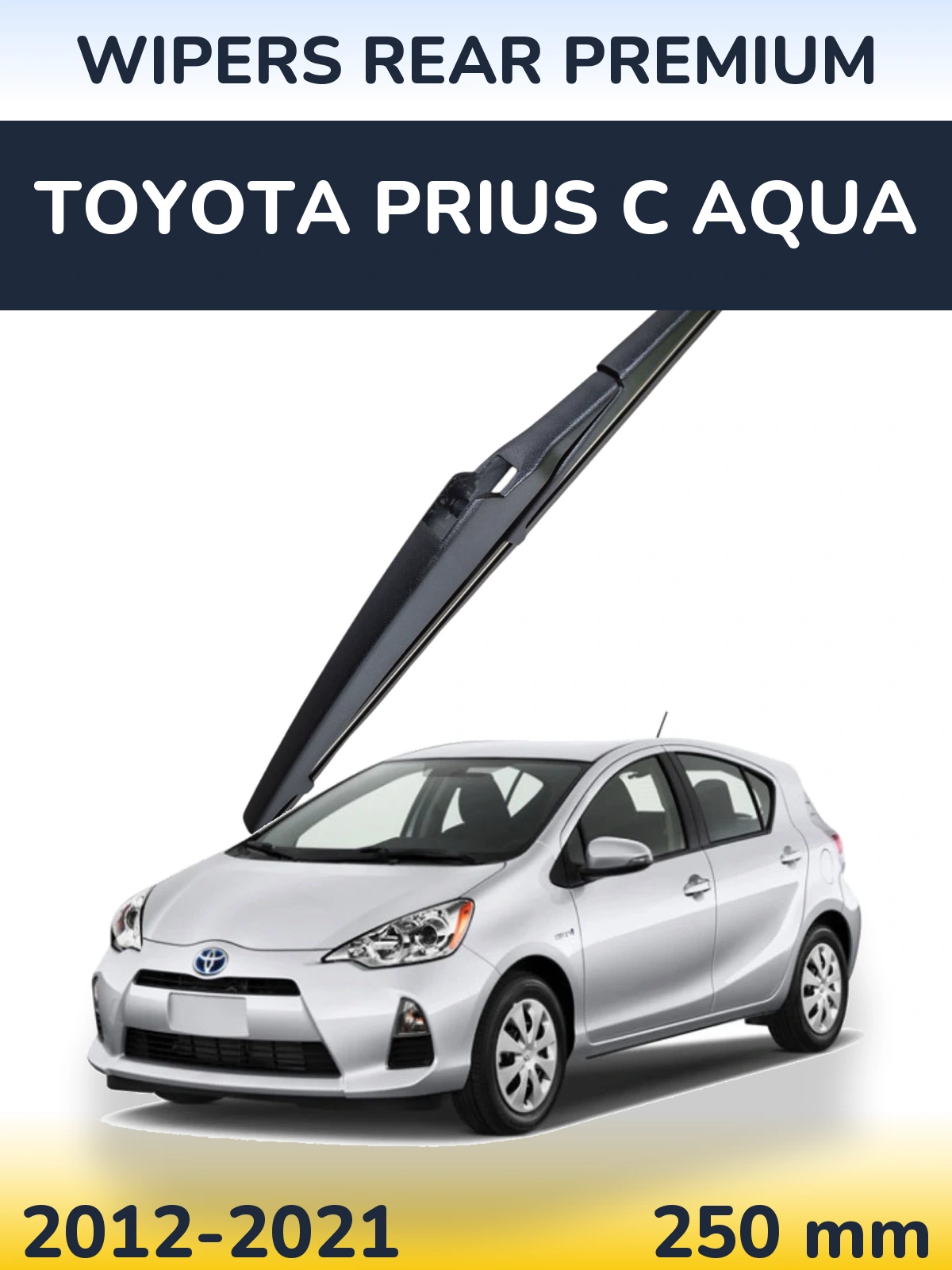 Torkarblad WIPERS REAR PREMIUM för Toyota Prius C Aqua