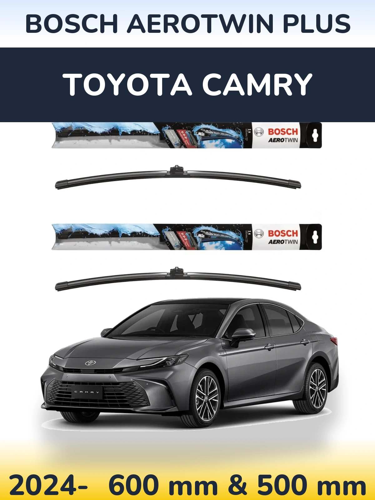 Torkarblad BOSCH AeroTwin Plus för Toyota Camry