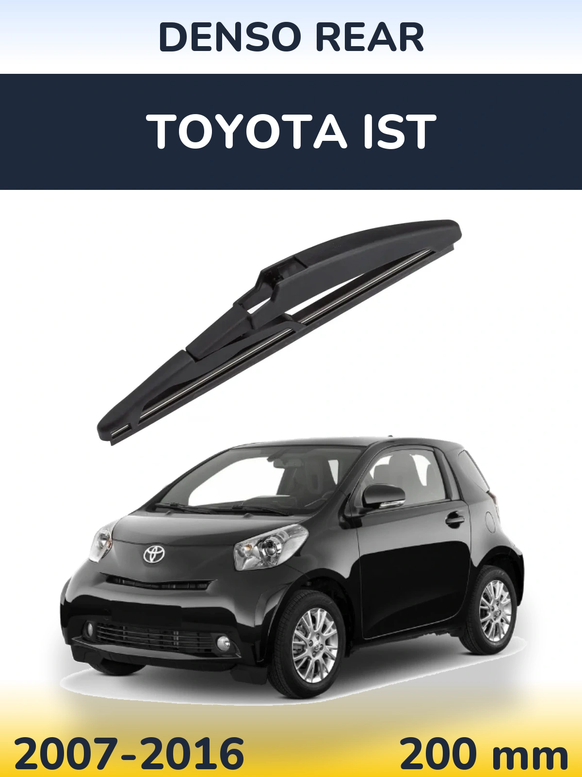 Torkarblad Denso Rear för Toyota Ist
