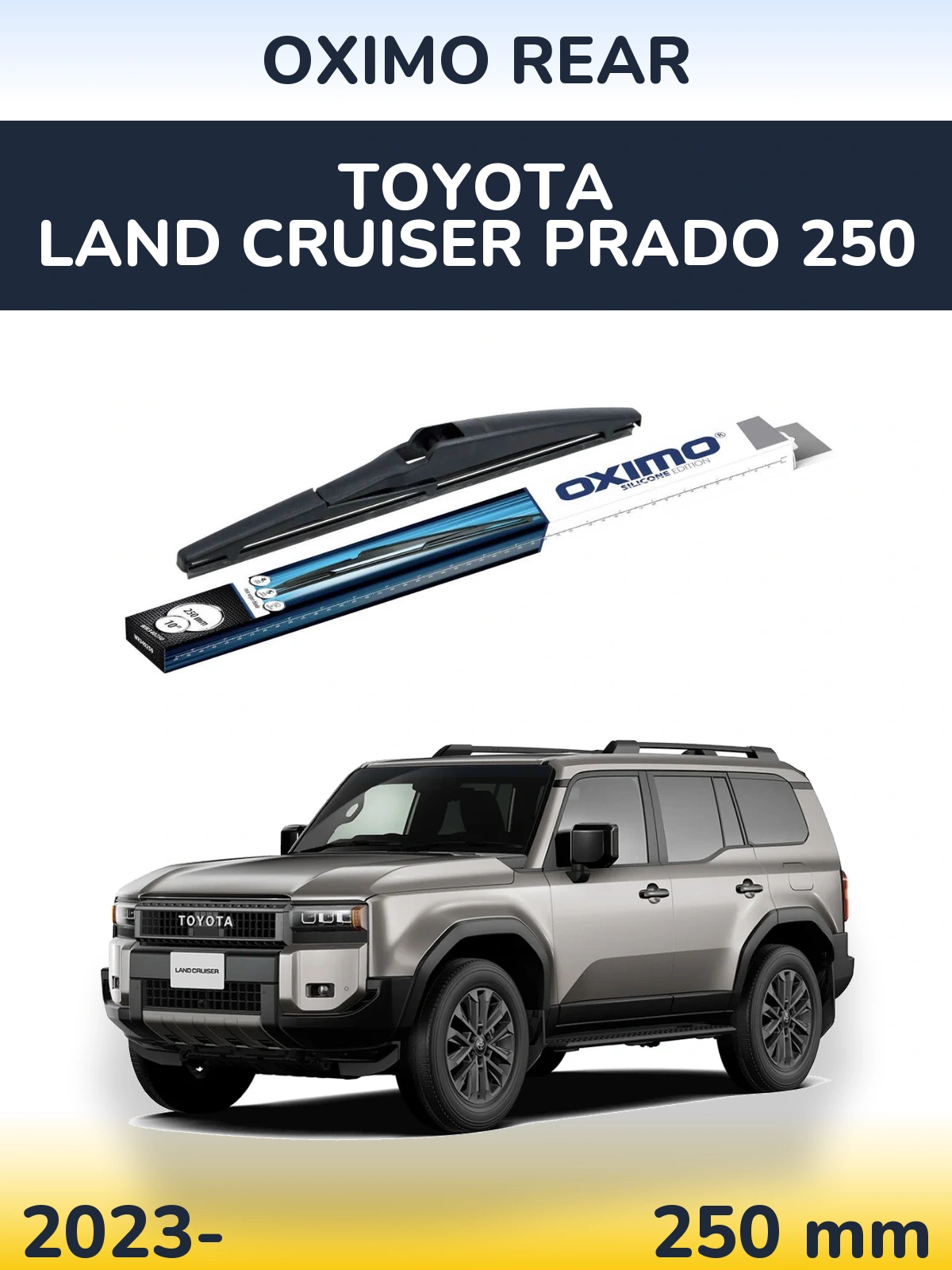 Torkarblad Oximo Rear för Toyota Land Cruiser Prado 250