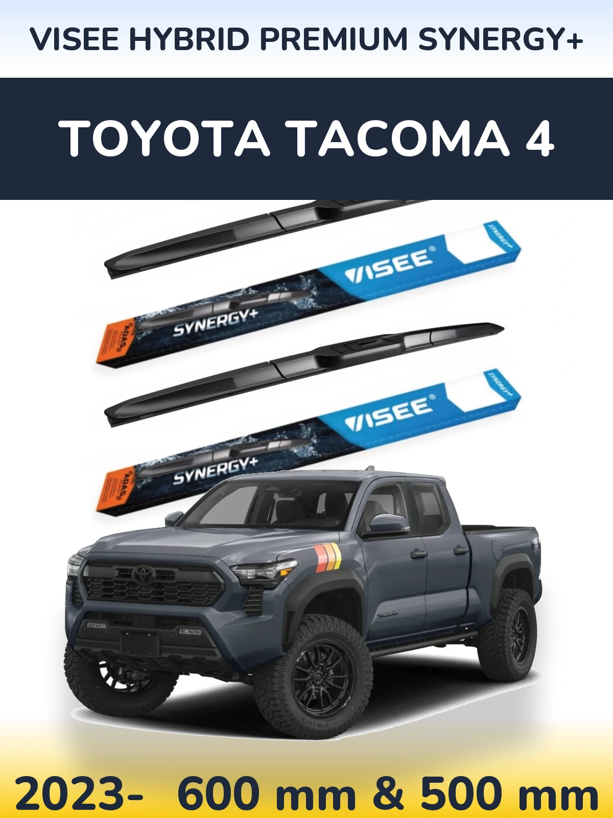 Torkarblad VISEE HYBRID PREMIUM SYNERGY+ för Toyota Tacoma 4