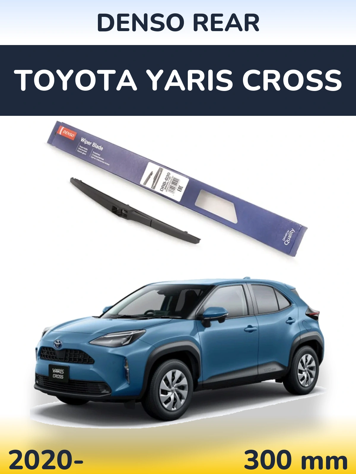 Torkarblad Denso Rear för Toyota Yaris Cross