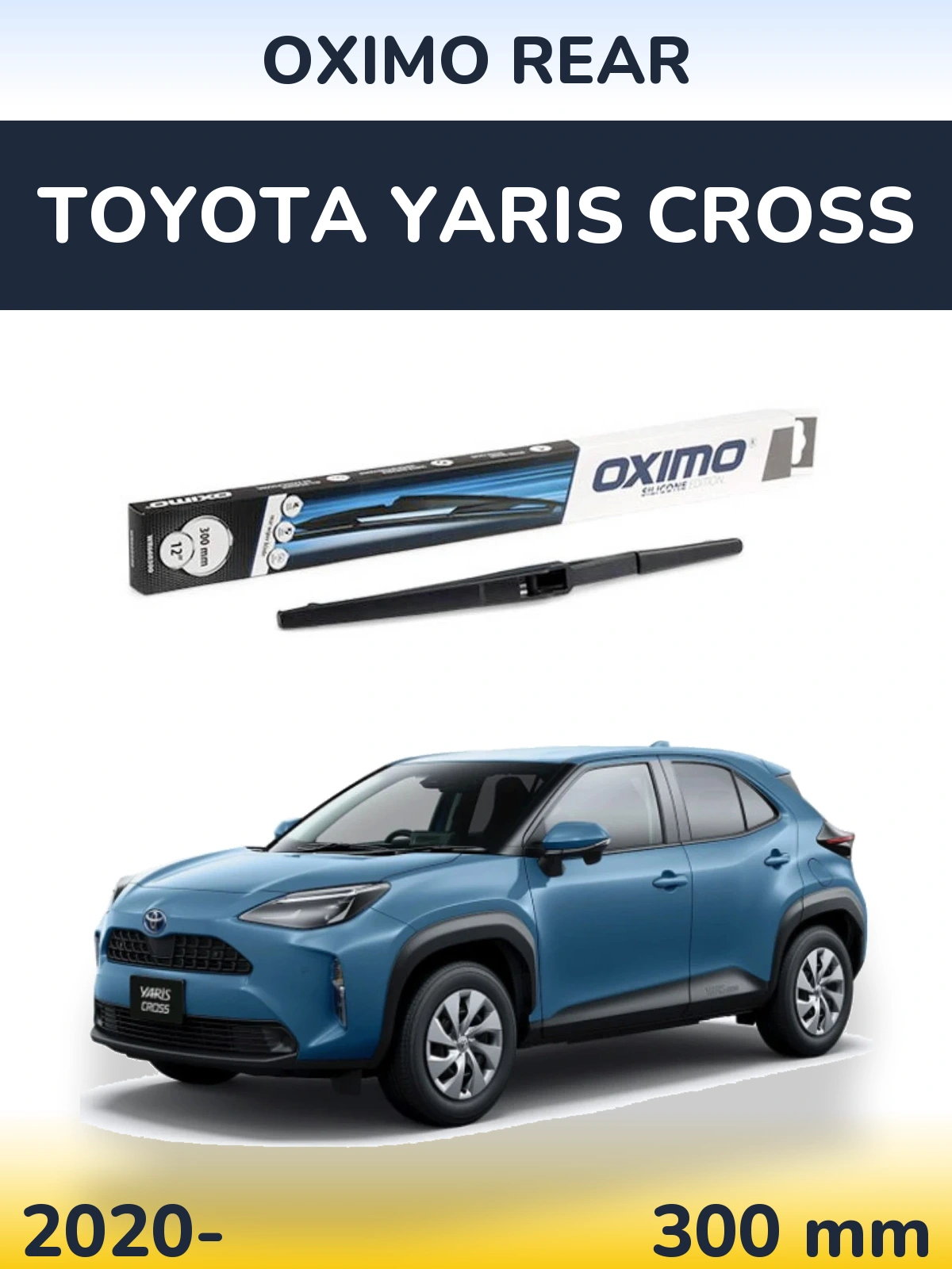 Torkarblad Oximo Rear för Toyota Yaris Cross