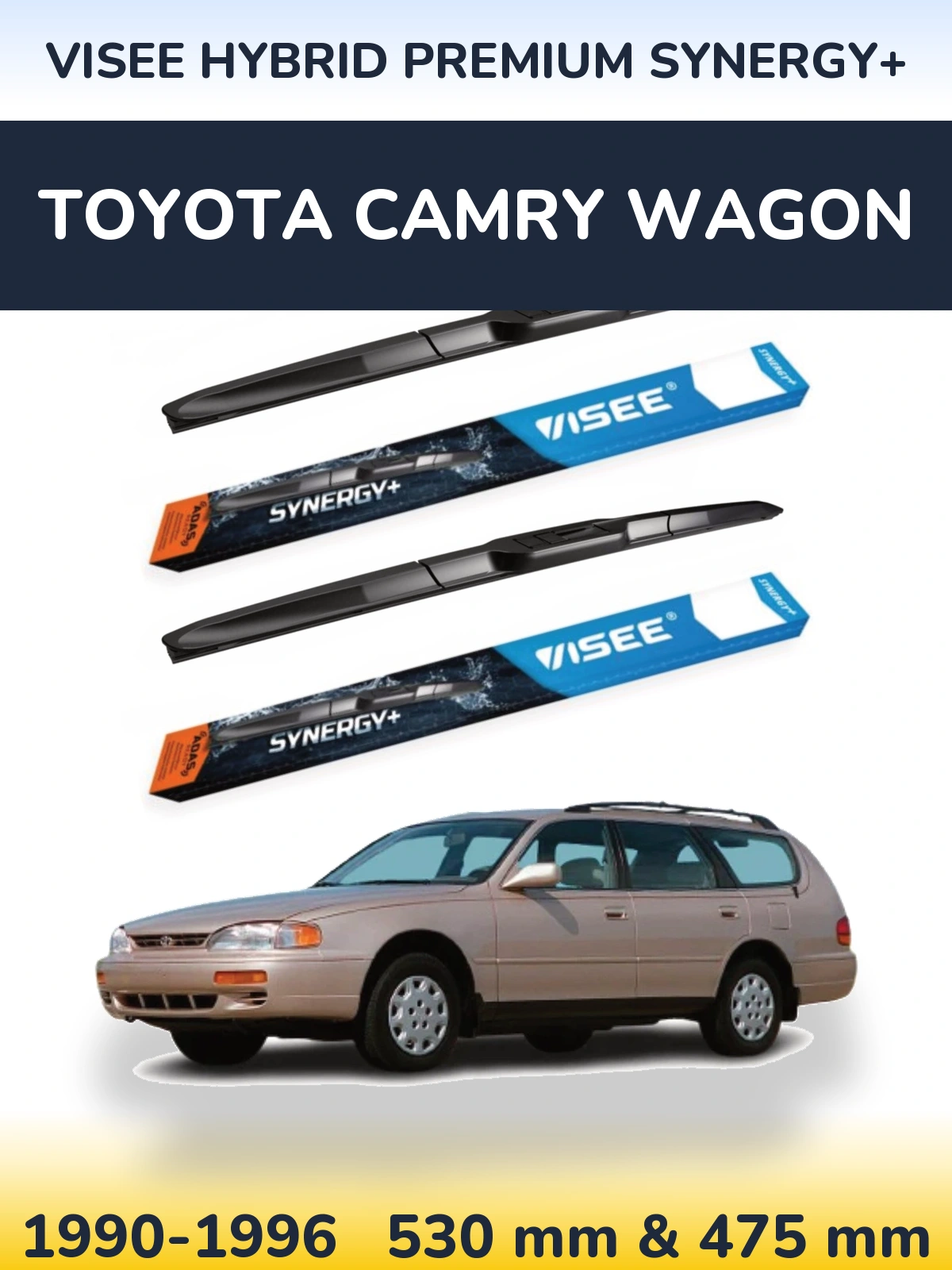 Torkarblad VISEE HYBRID PREMIUM SYNERGY+ för Toyota Camry Wagon