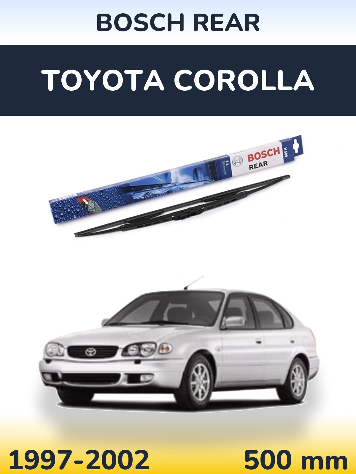 Torkarblad BOSCH Rear för Toyota Corolla