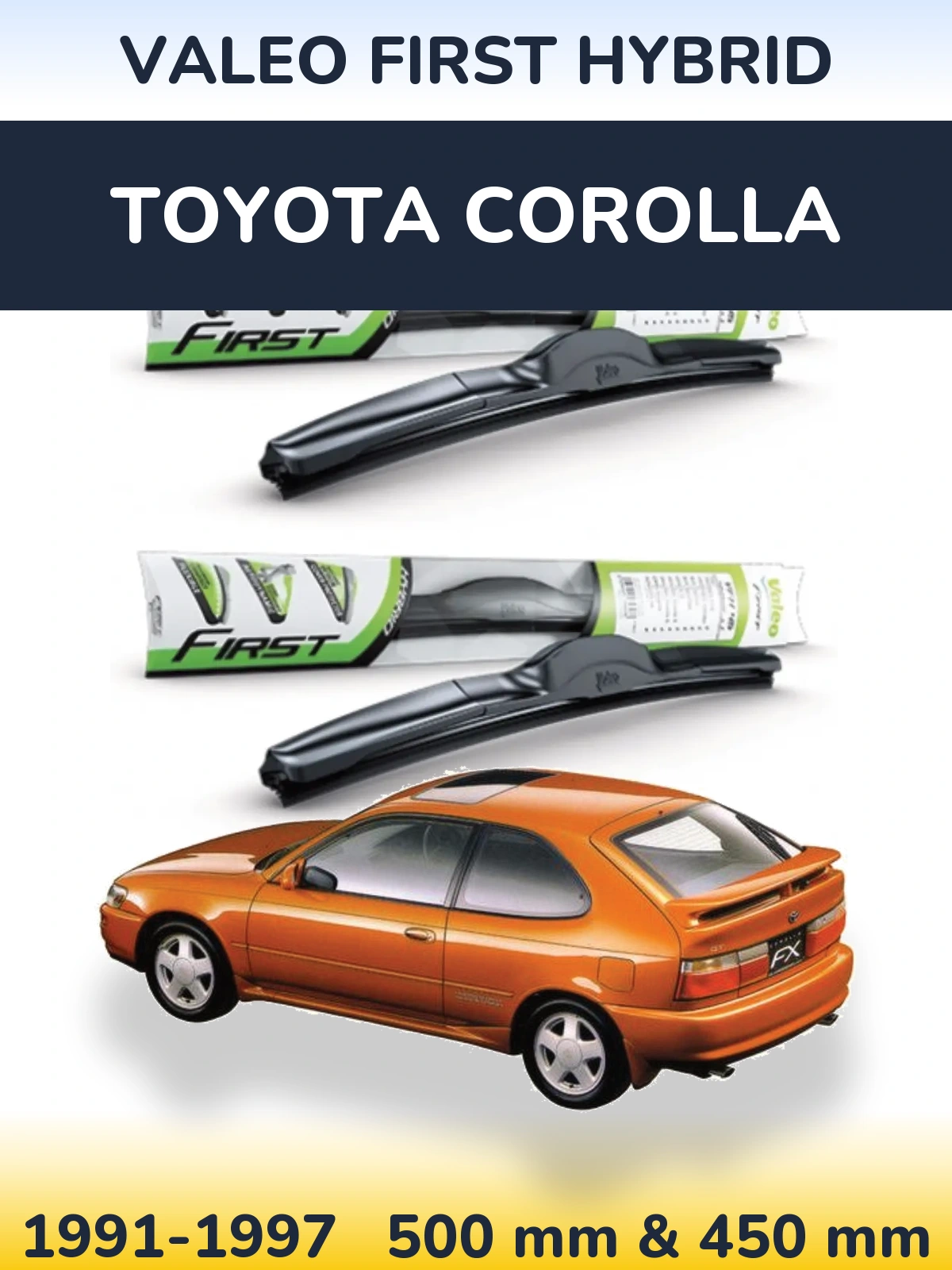 Torkarblad Valeo First Hybrid för Toyota Corolla