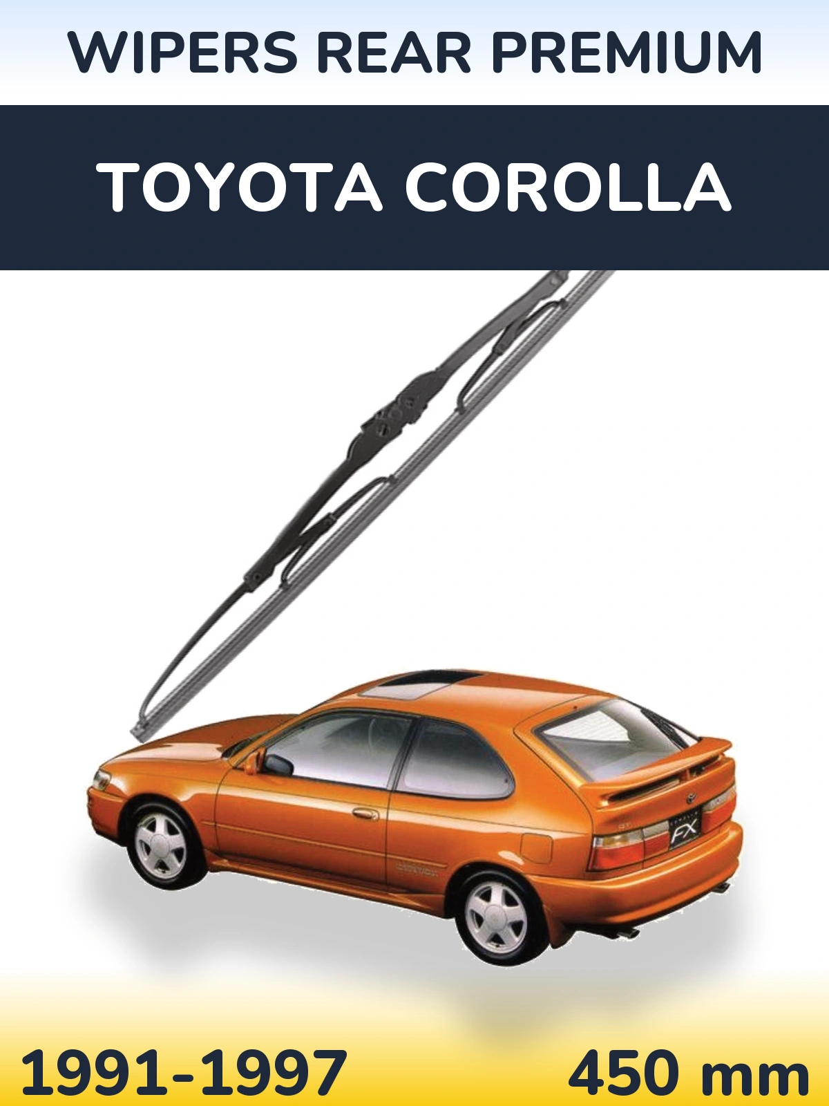 Torkarblad WIPERS REAR PREMIUM för Toyota Corolla