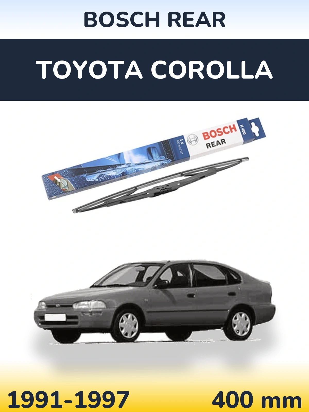 Torkarblad BOSCH Rear för Toyota Corolla