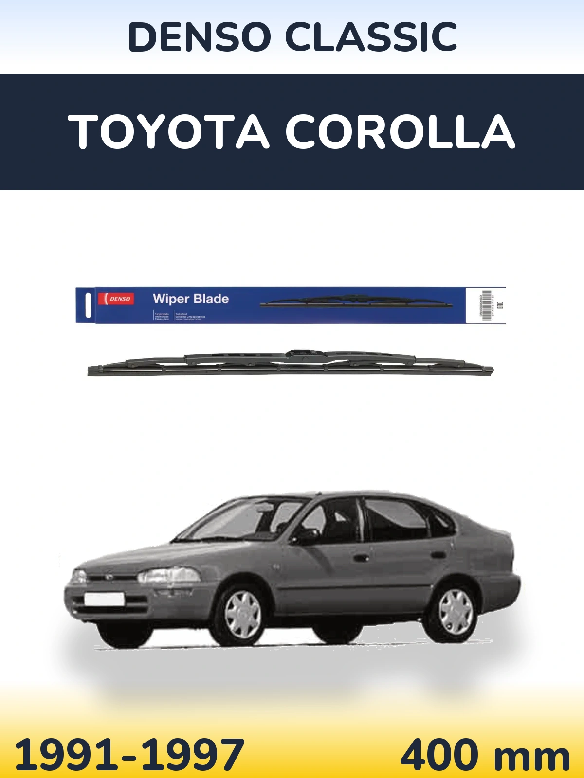 Torkarblad Denso Classic för Toyota Corolla