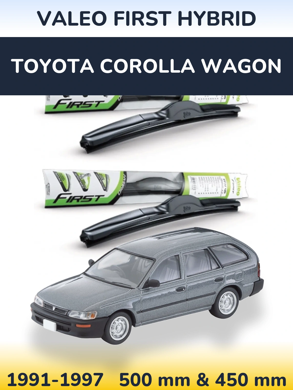 Torkarblad Valeo First Hybrid för Toyota Corolla Wagon