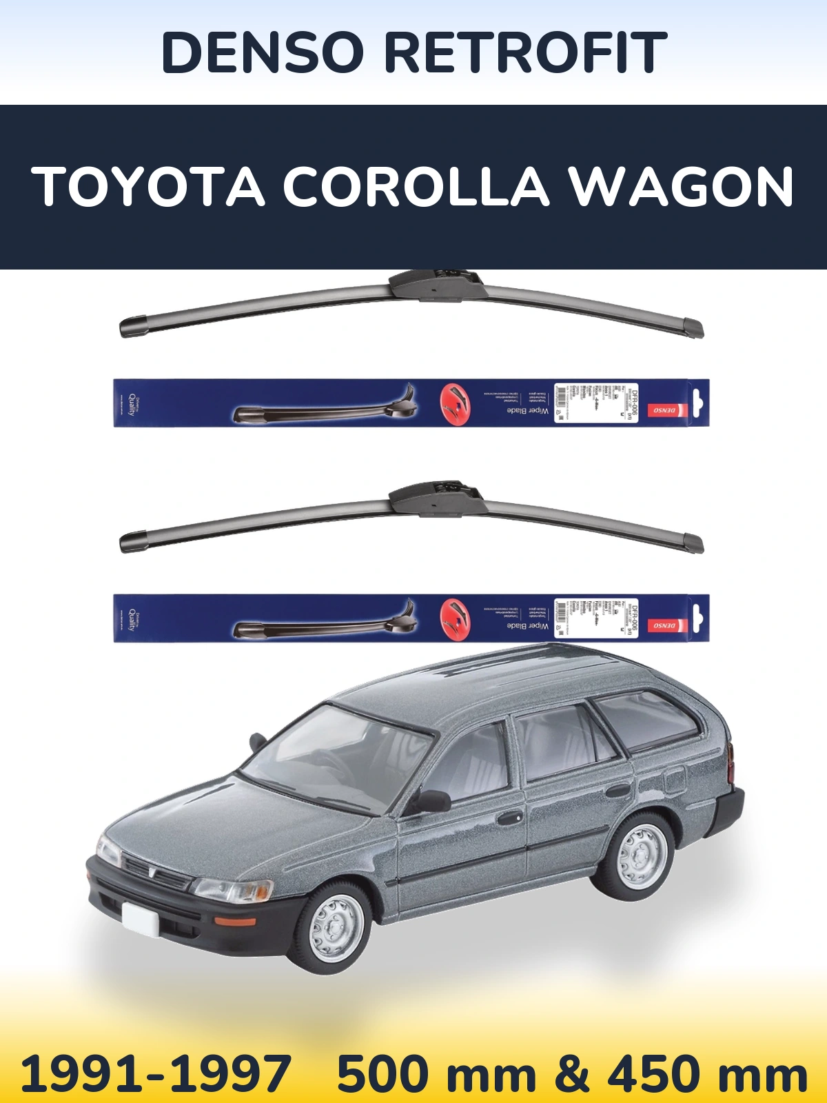 Torkarblad Denso Retrofit för Toyota Corolla Wagon