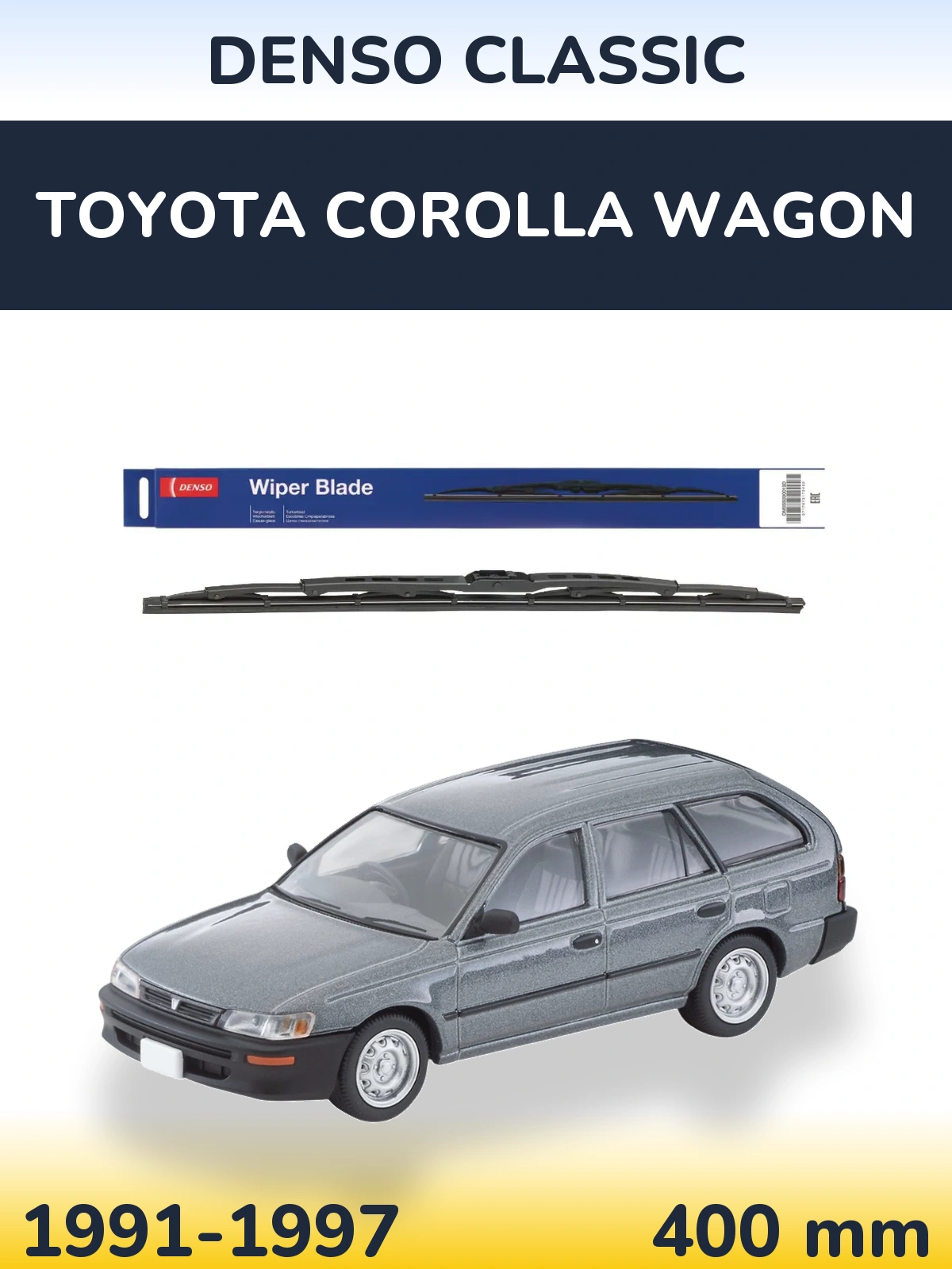Torkarblad Denso Classic för Toyota Corolla Wagon