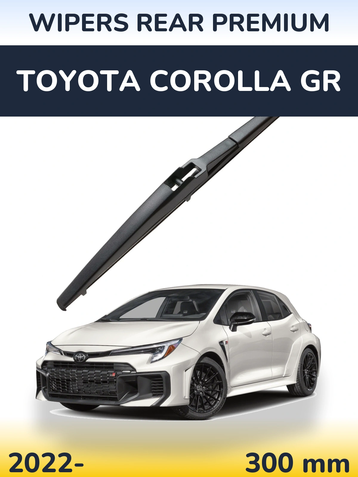 Torkarblad WIPERS REAR PREMIUM för Toyota Corolla GR