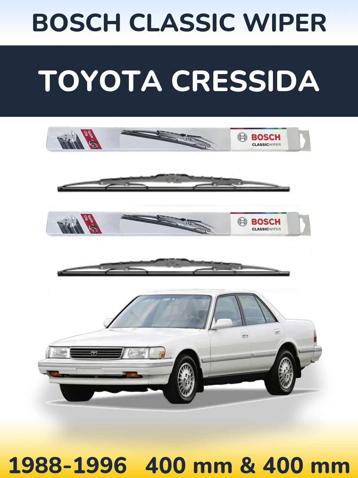 Torkarblad BOSCH Classic Wiper för Toyota Cressida
