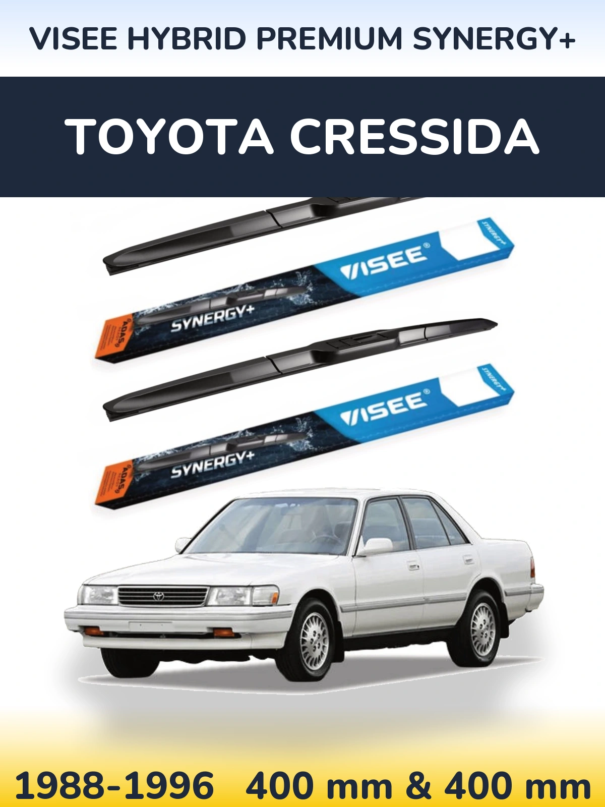 Torkarblad VISEE HYBRID PREMIUM SYNERGY+ för Toyota Cressida