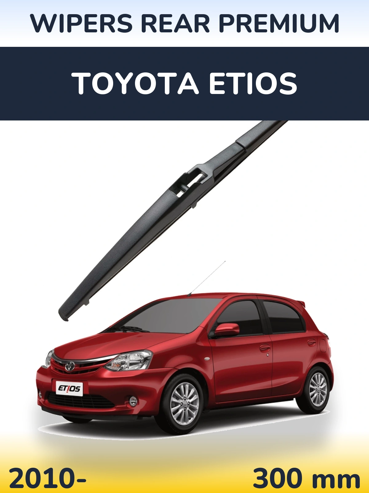 Torkarblad WIPERS REAR PREMIUM för Toyota Etios