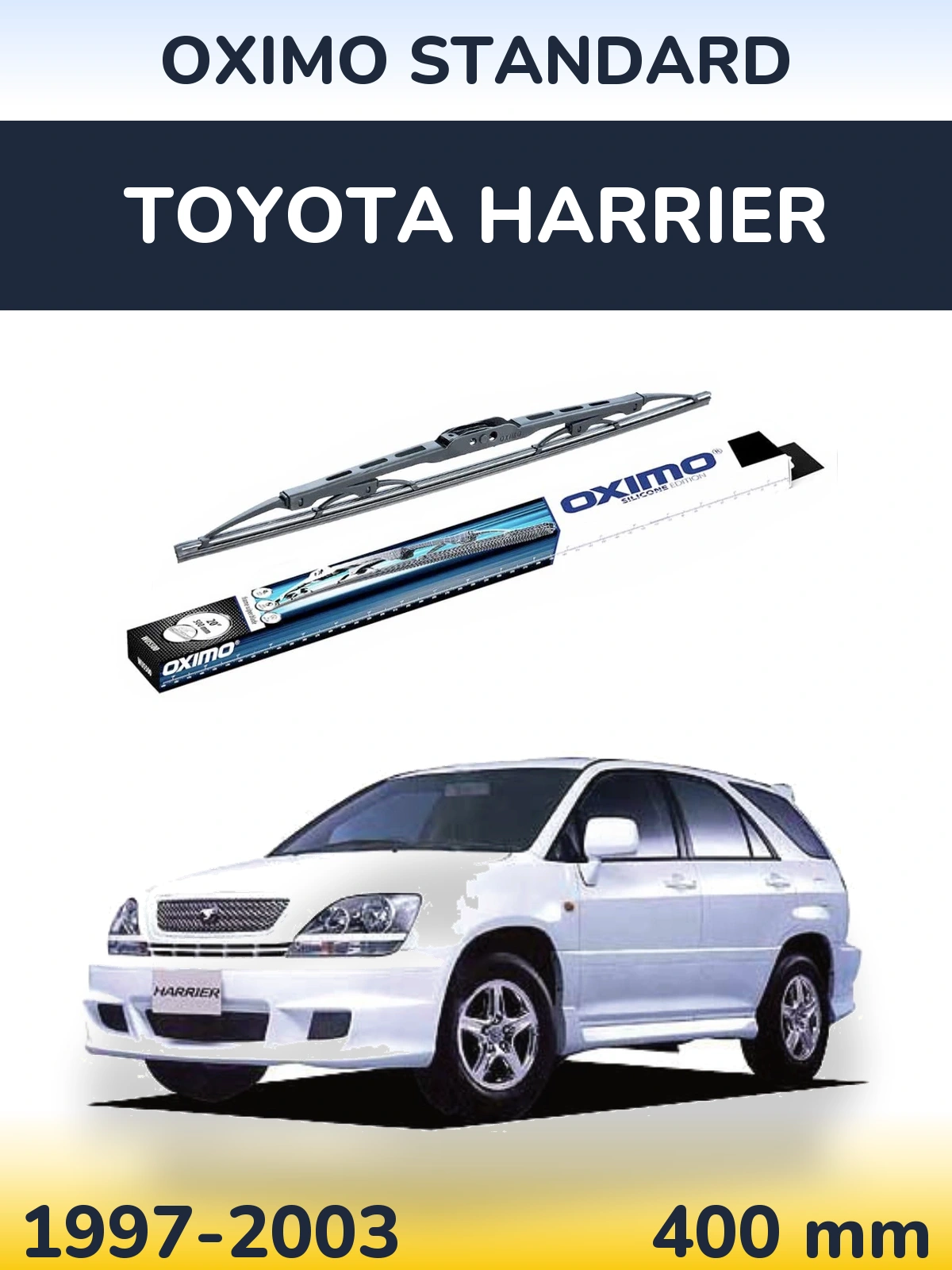 Torkarblad Oximo Standard för Toyota Harrier