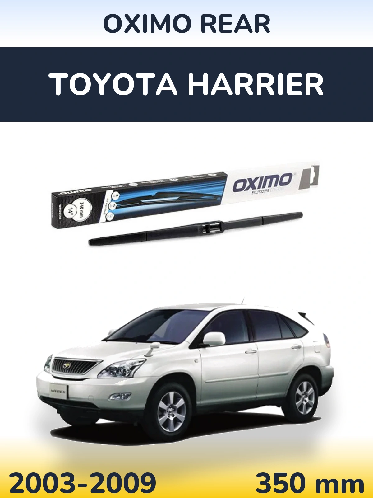 Torkarblad Oximo Rear för Toyota Harrier
