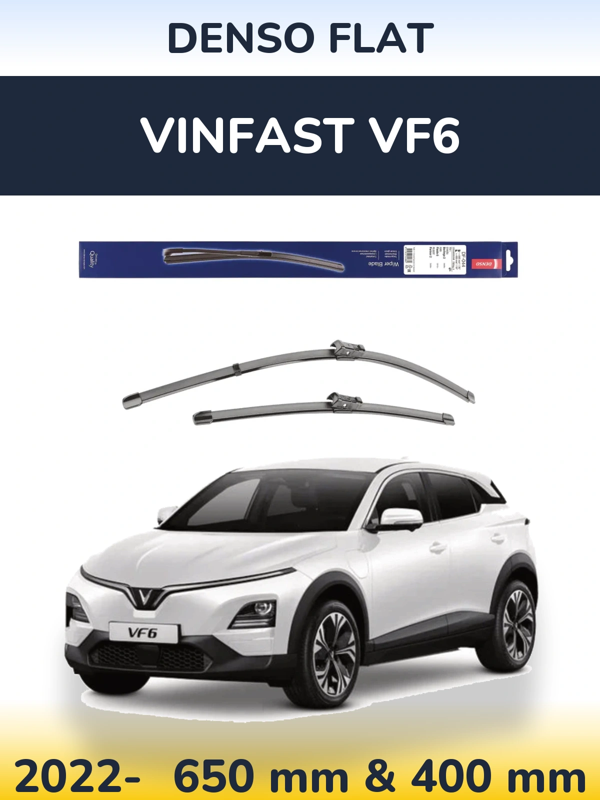 Torkarblad Denso Flat för Vinfast VF6