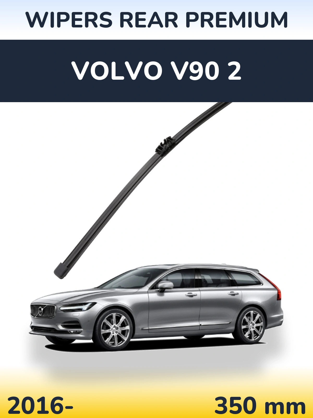 Torkarblad WIPERS REAR PREMIUM för Volvo V90 2