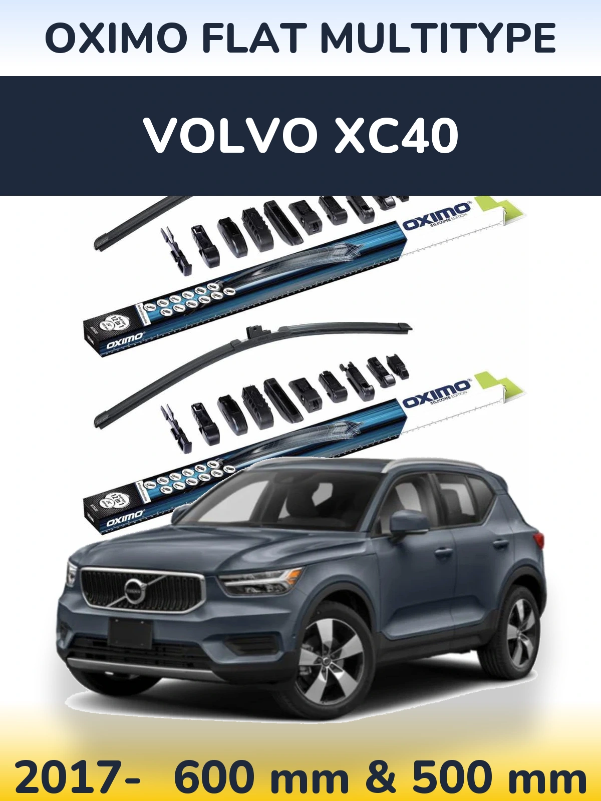 Torkarblad Oximo Flat MultiType för Volvo XC40