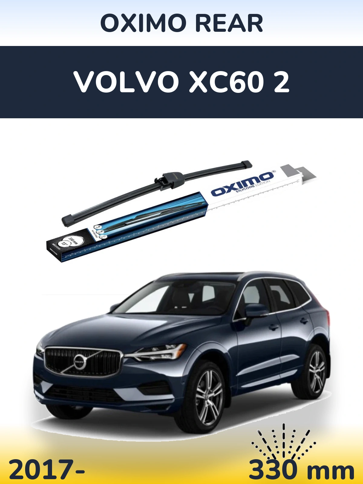 Torkarblad Oximo Rear för Volvo XC60 2