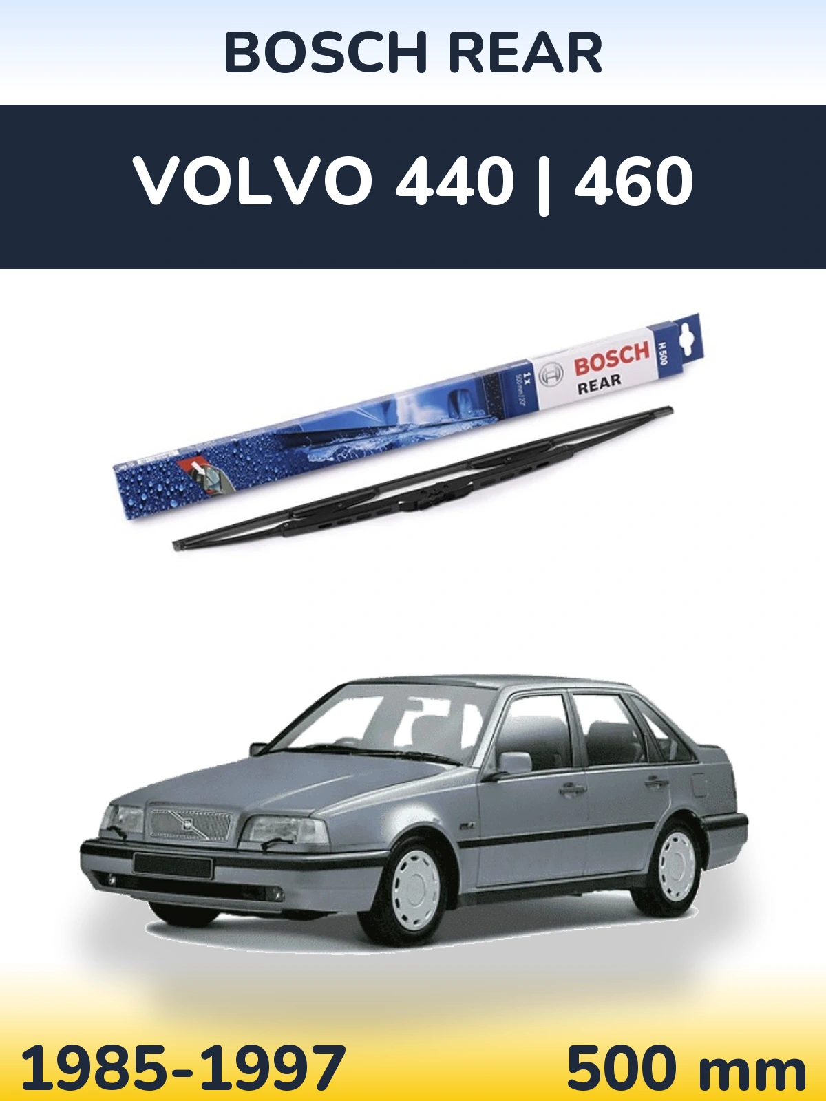 Torkarblad BOSCH Rear för Volvo 440 | 460