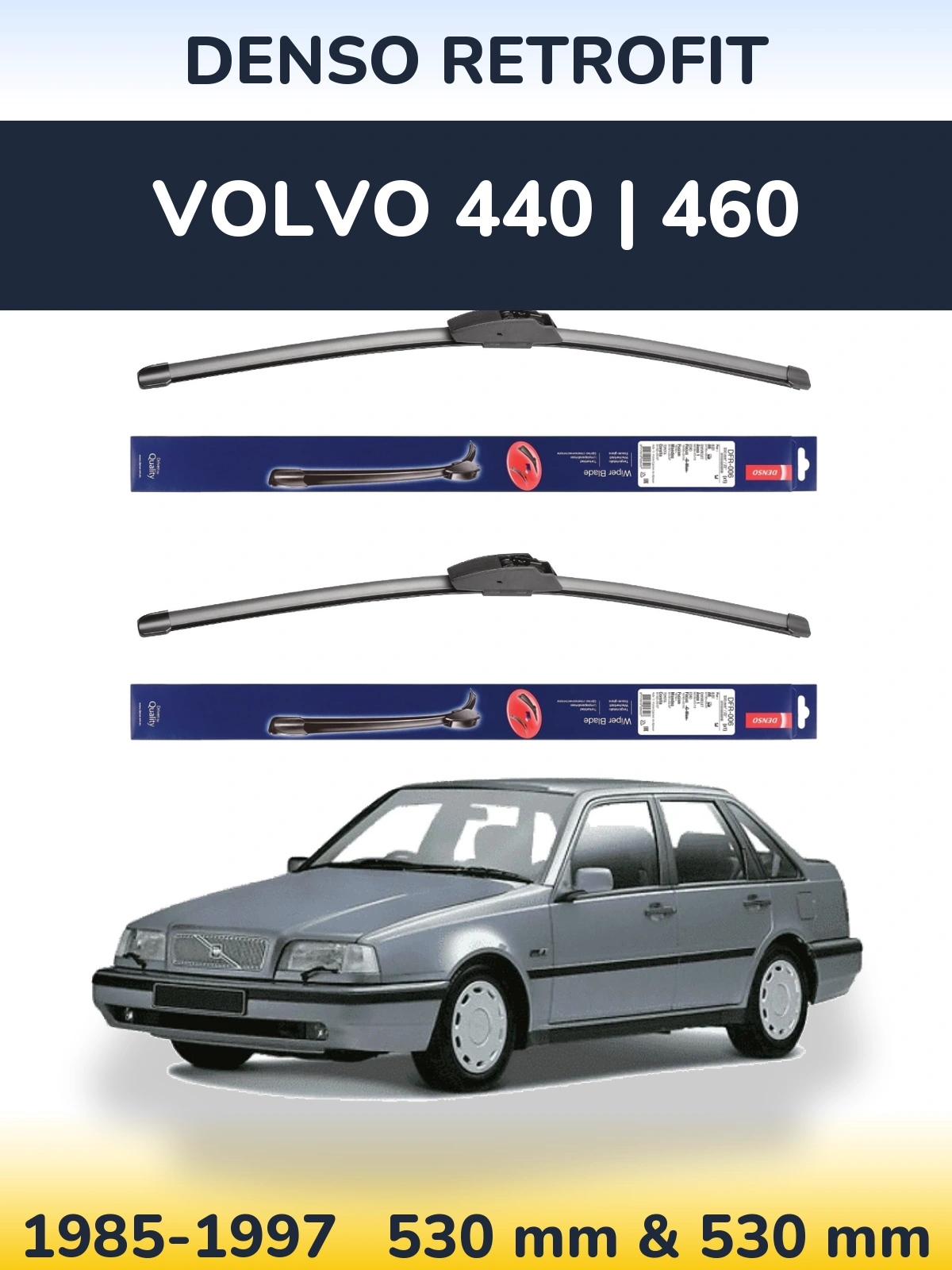 Torkarblad Denso Retrofit för Volvo 440 | 460