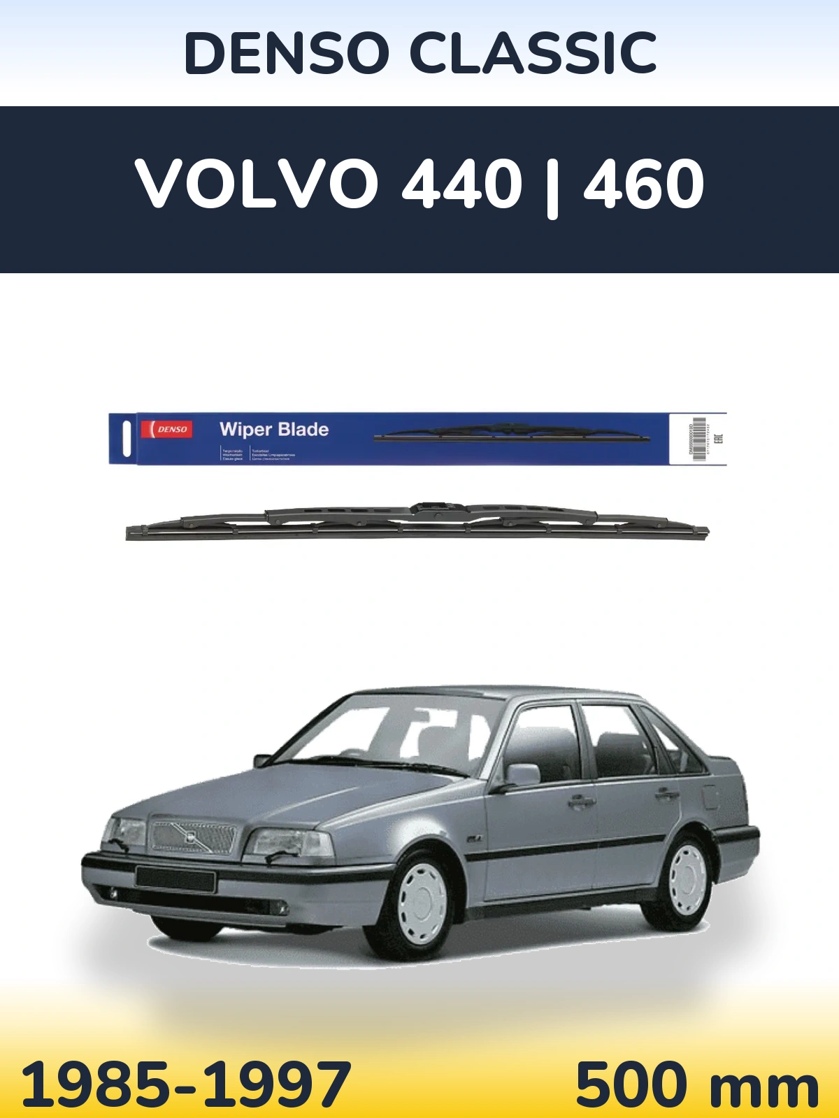 Torkarblad Denso Classic för Volvo 440 | 460