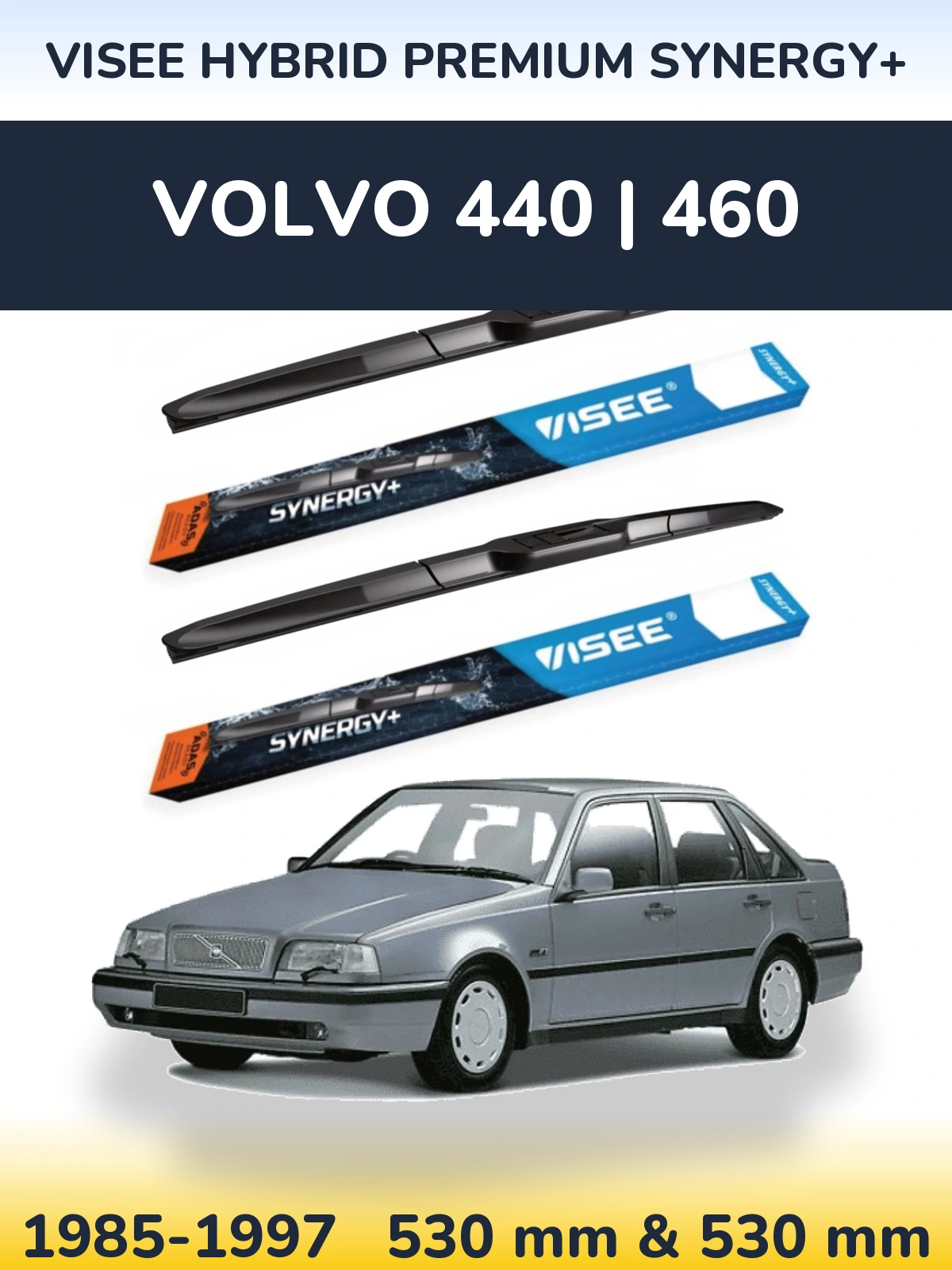 Torkarblad VISEE HYBRID PREMIUM SYNERGY+ för Volvo 440 | 460