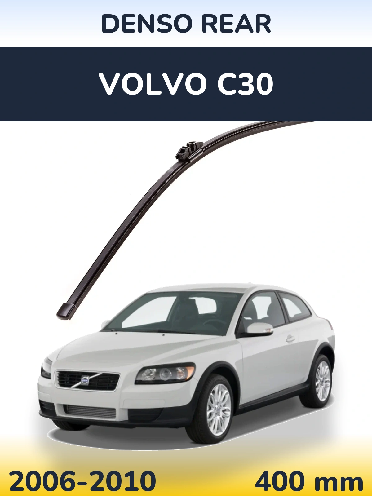 Torkarblad Denso Rear för Volvo C30
