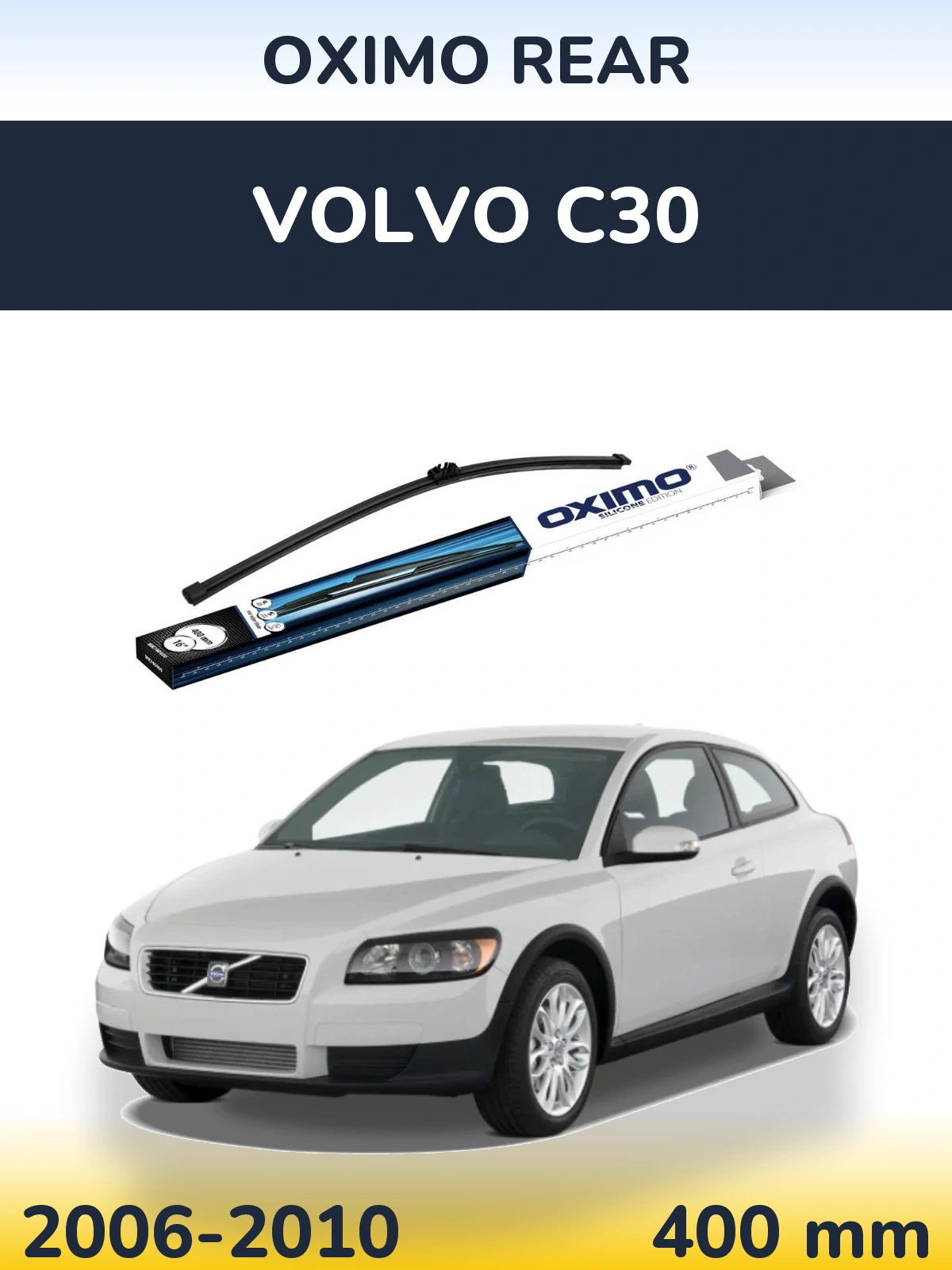 Torkarblad Oximo Rear för Volvo C30