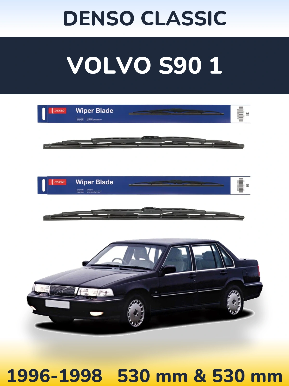 Torkarblad Denso Classic för Volvo S90 1