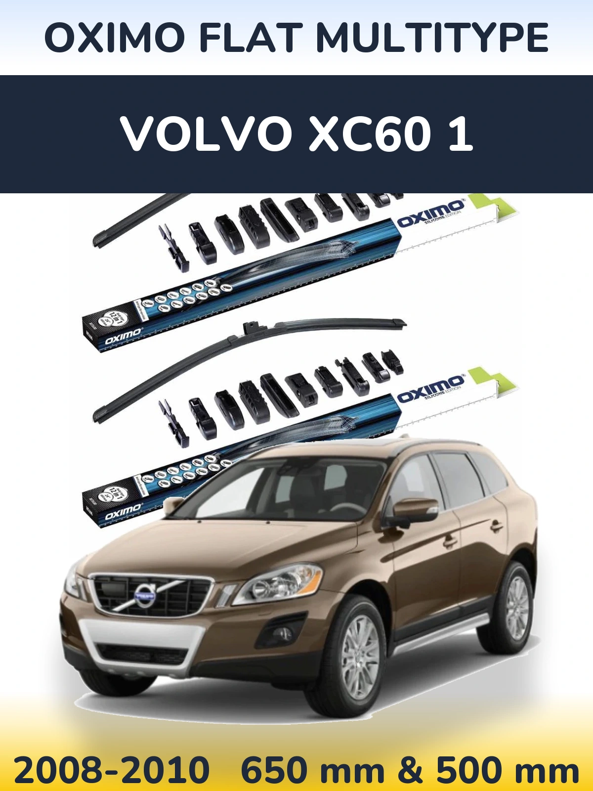 Torkarblad Oximo Flat MultiType för Volvo XC60 1
