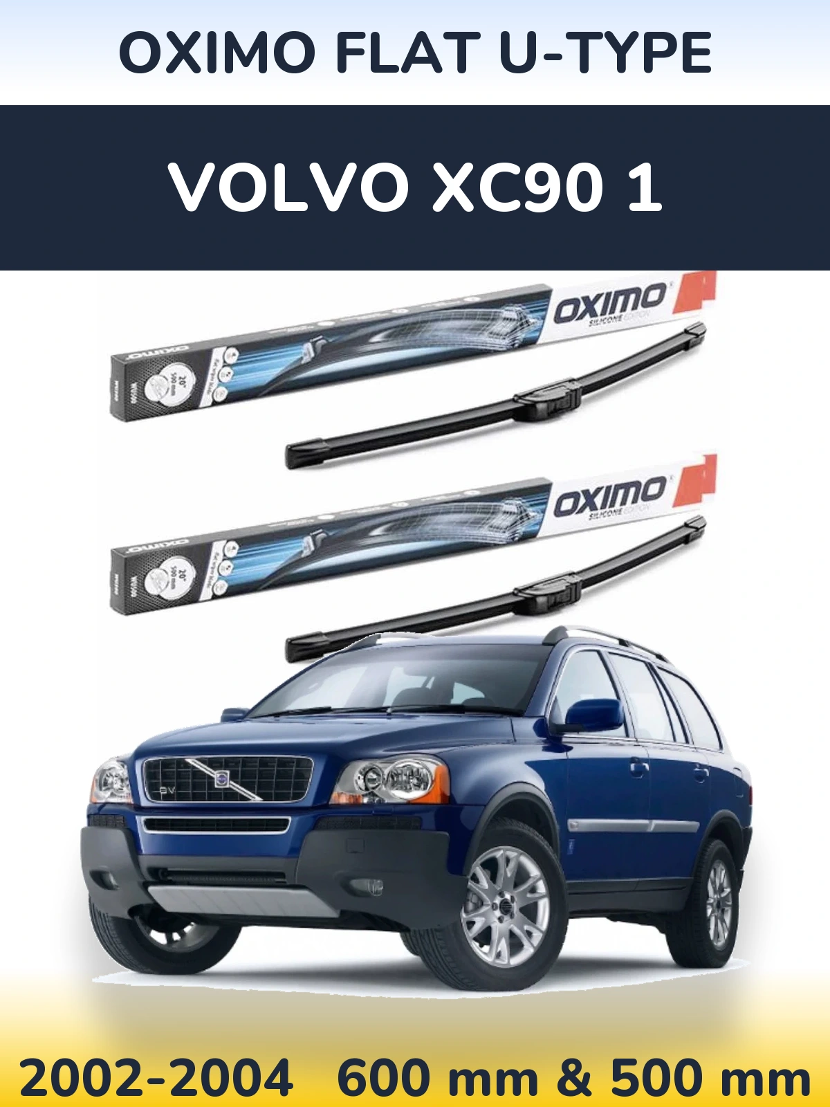 Torkarblad Oximo Flat U-type för Volvo XC90 1