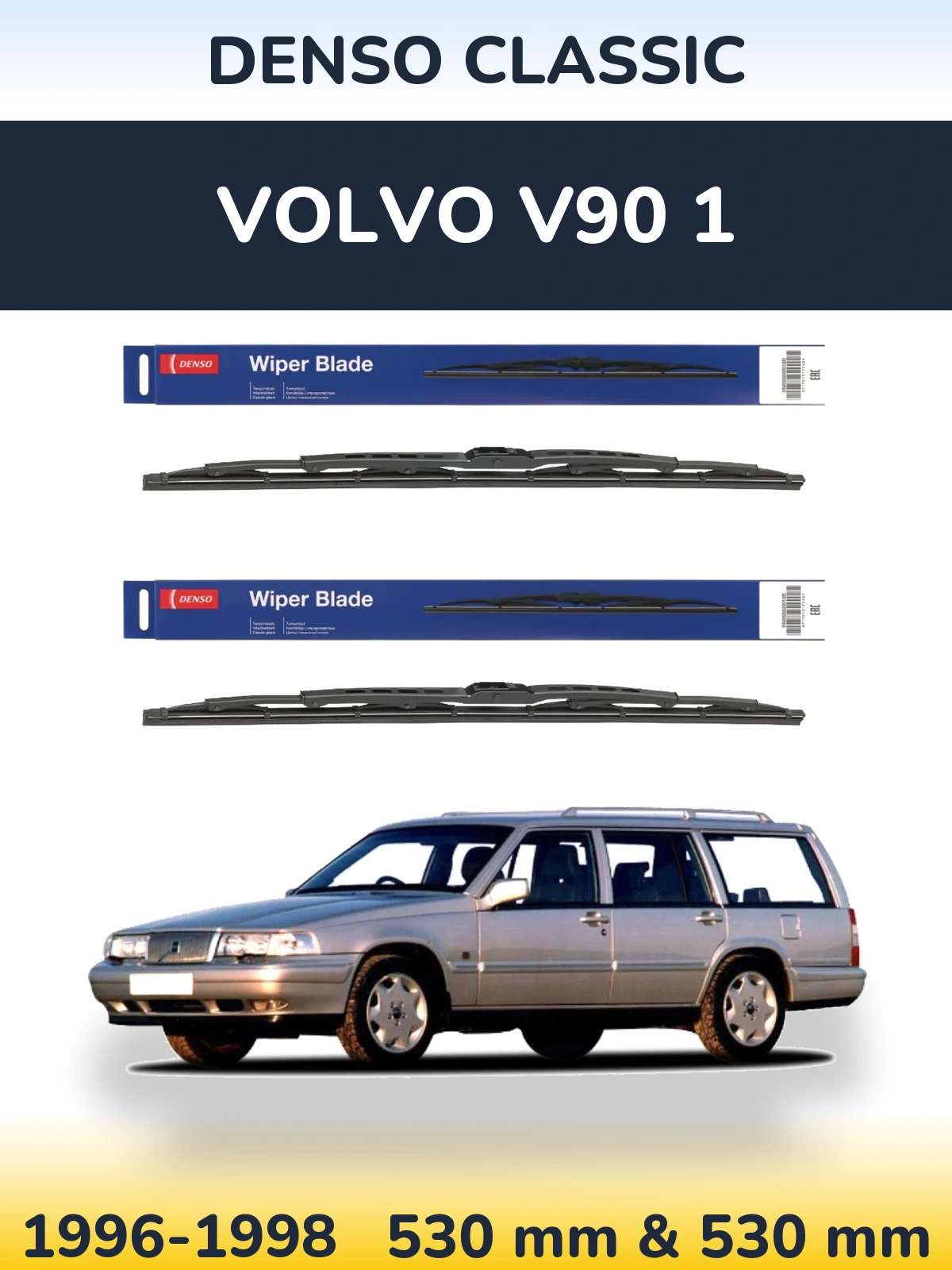 Torkarblad Denso Classic för Volvo V90 1