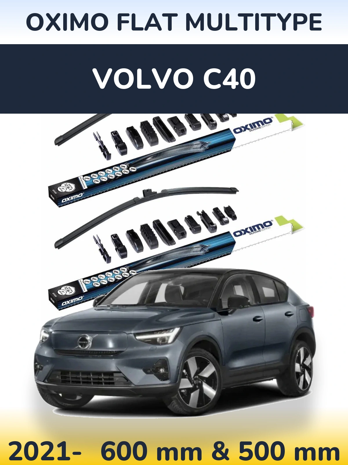 Torkarblad Oximo Flat MultiType för Volvo C40
