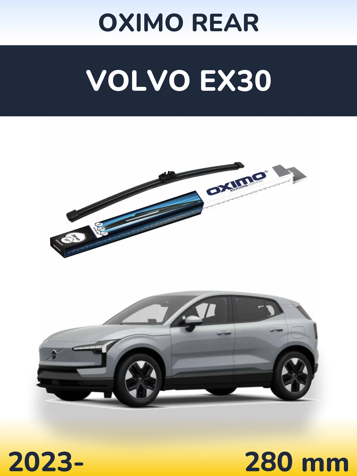Torkarblad Oximo Rear för Volvo EX30