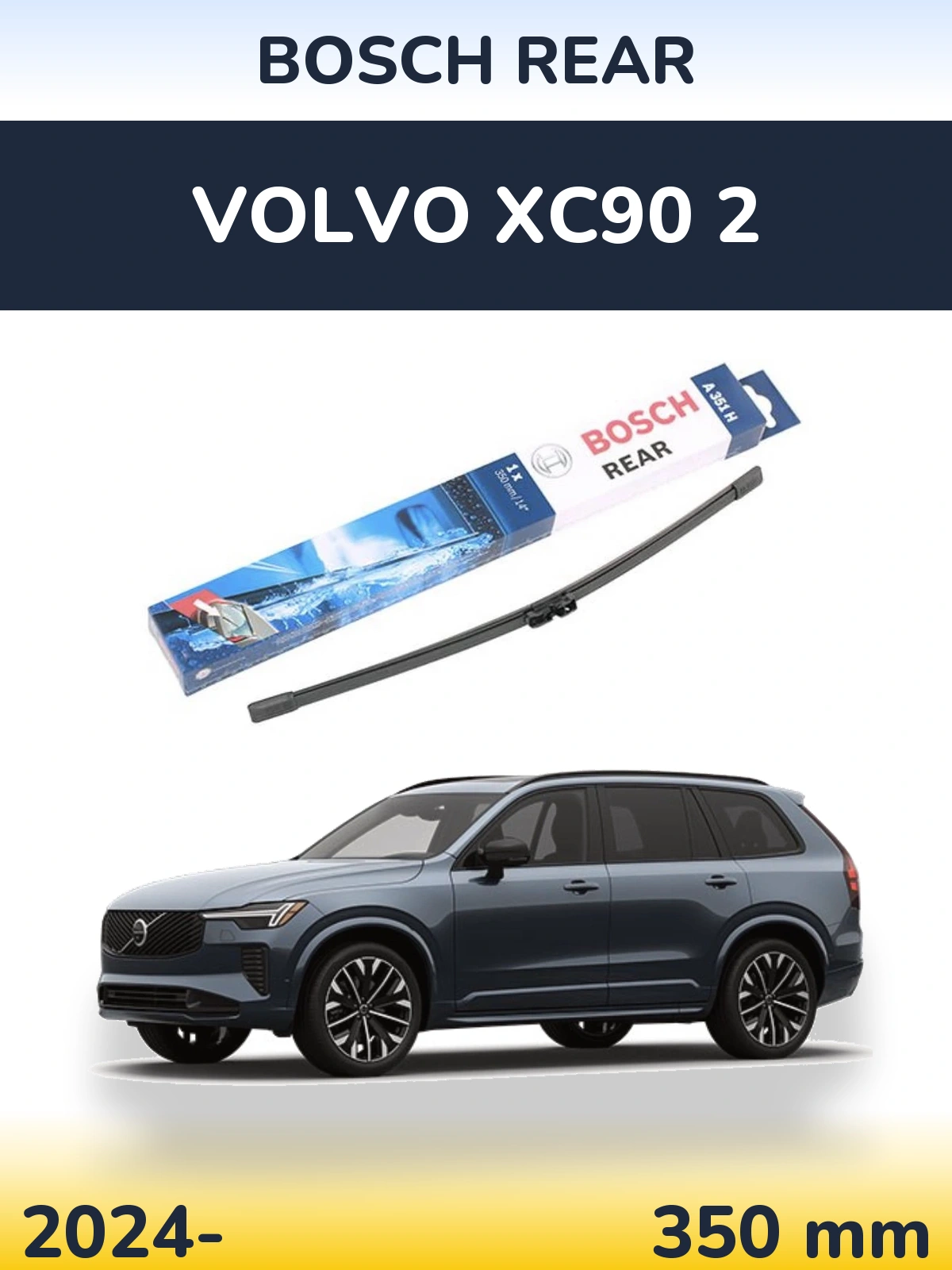 Torkarblad BOSCH Rear för Volvo XC90 2