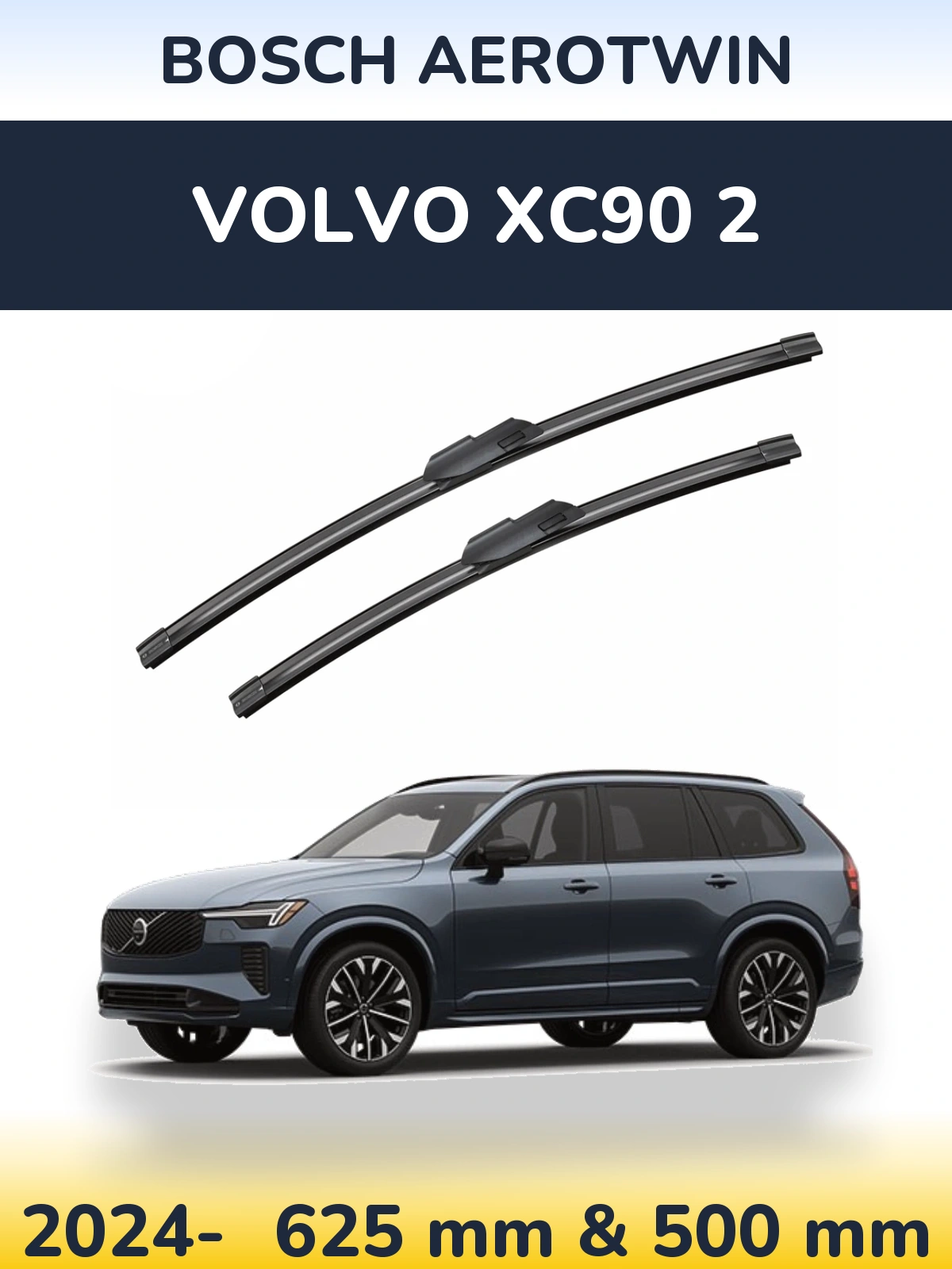 Torkarblad BOSCH AeroTwin för Volvo XC90 2
