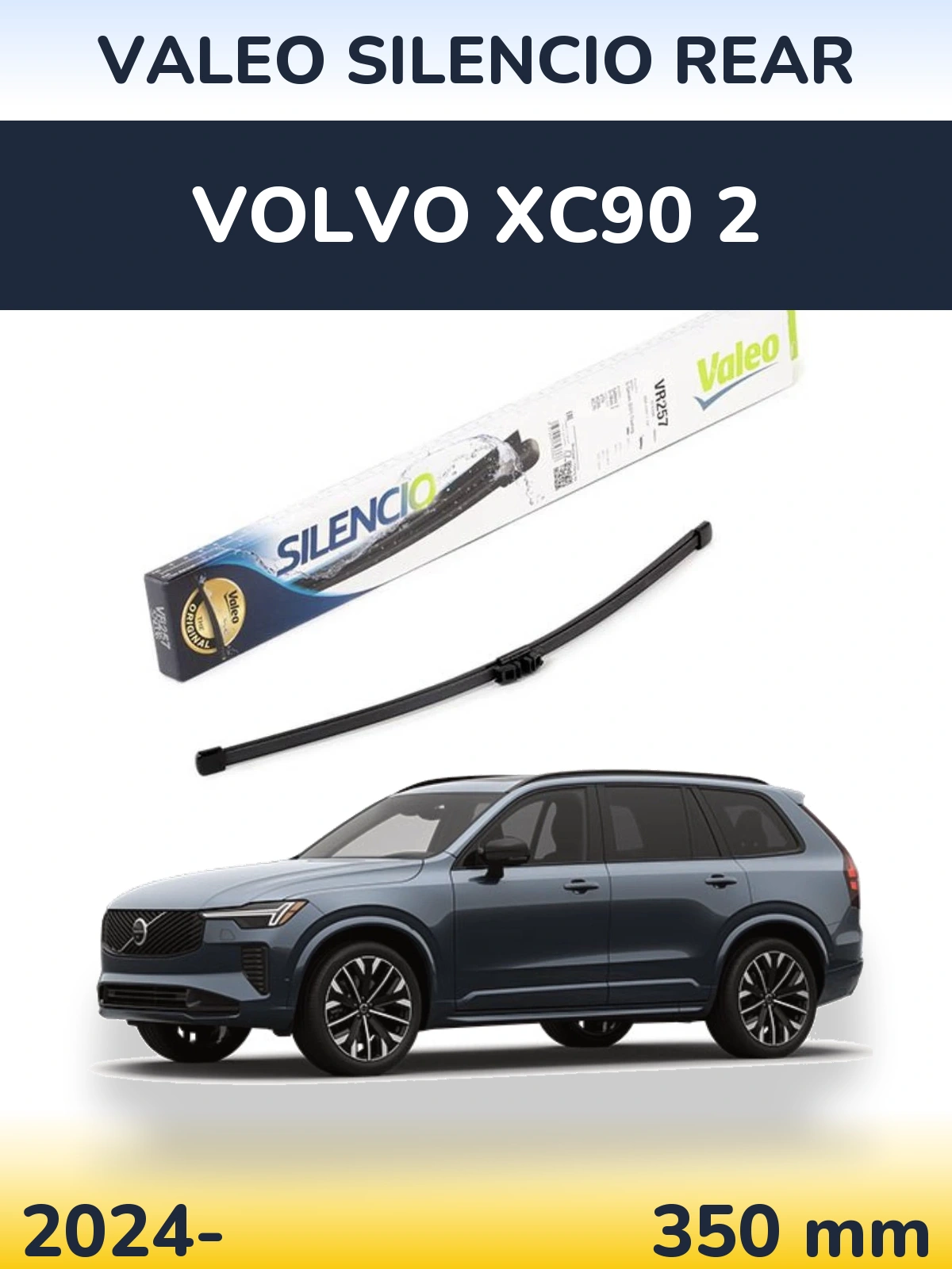 Torkarblad Valeo Silencio Rear för Volvo XC90 2