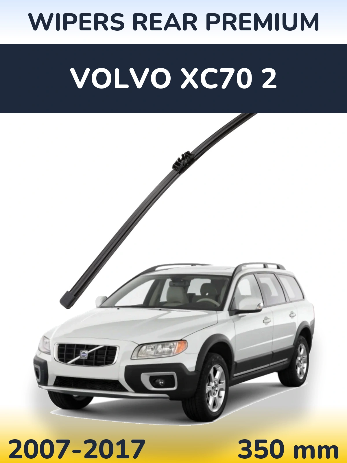 Torkarblad WIPERS REAR PREMIUM för Volvo XC70 2