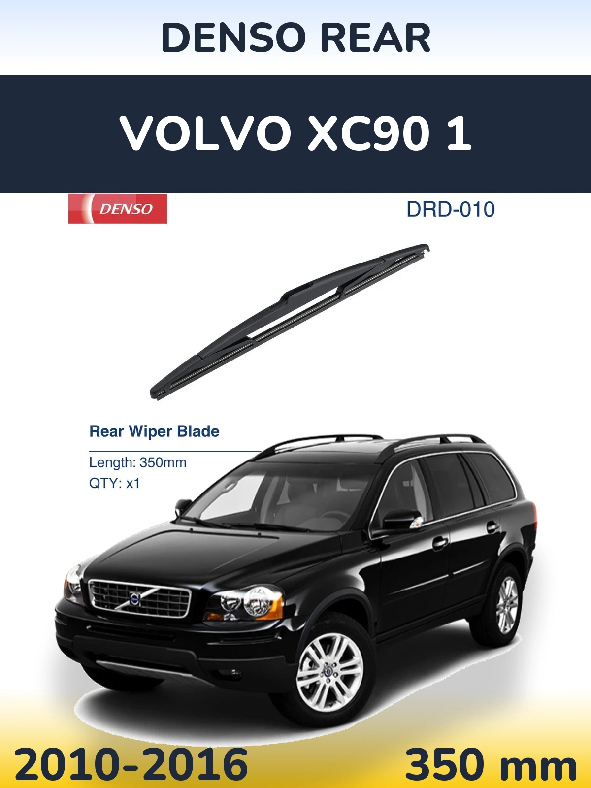 Torkarblad Denso Rear för Volvo XC90 1