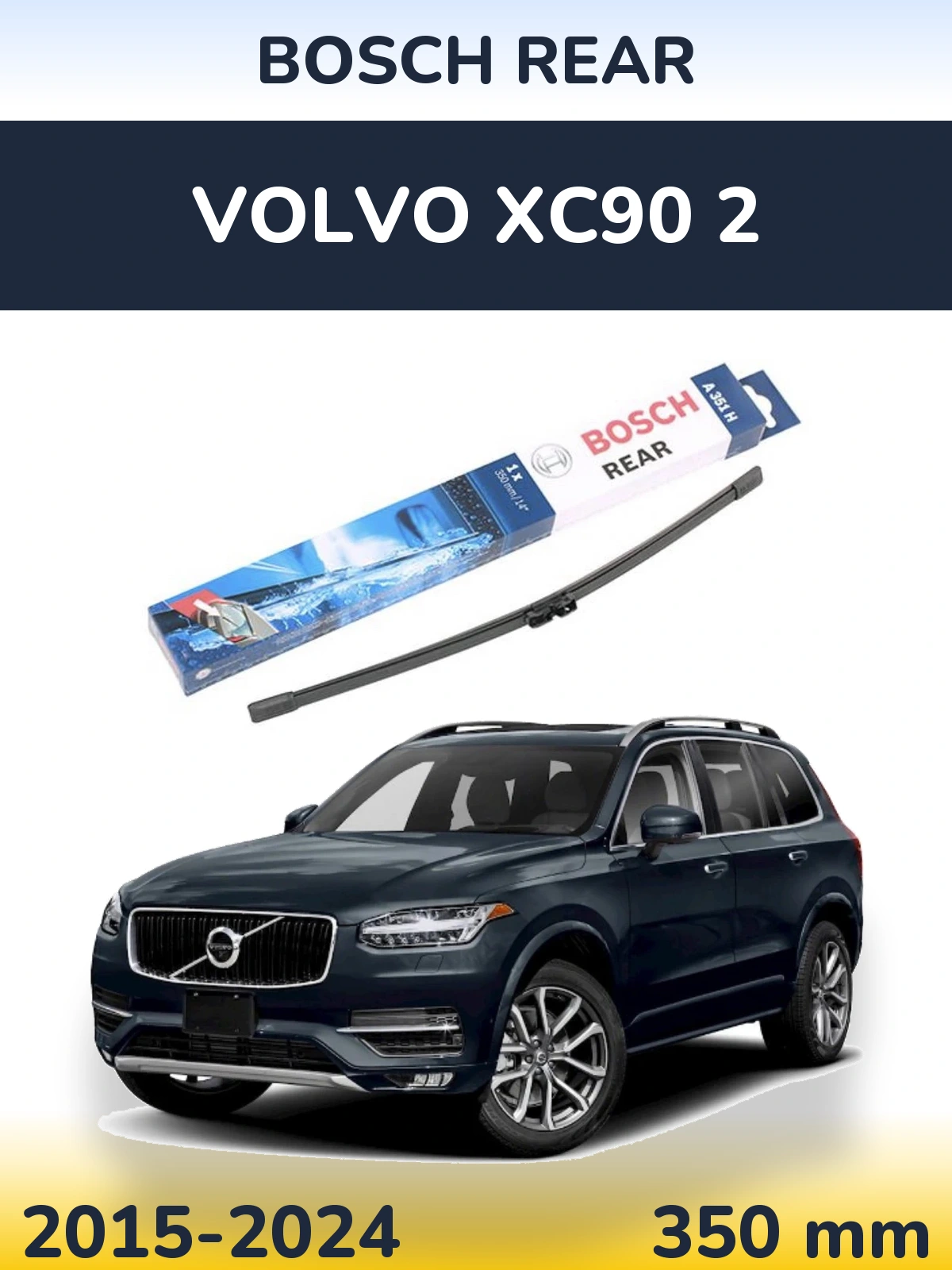 Torkarblad BOSCH Rear för Volvo XC90 2