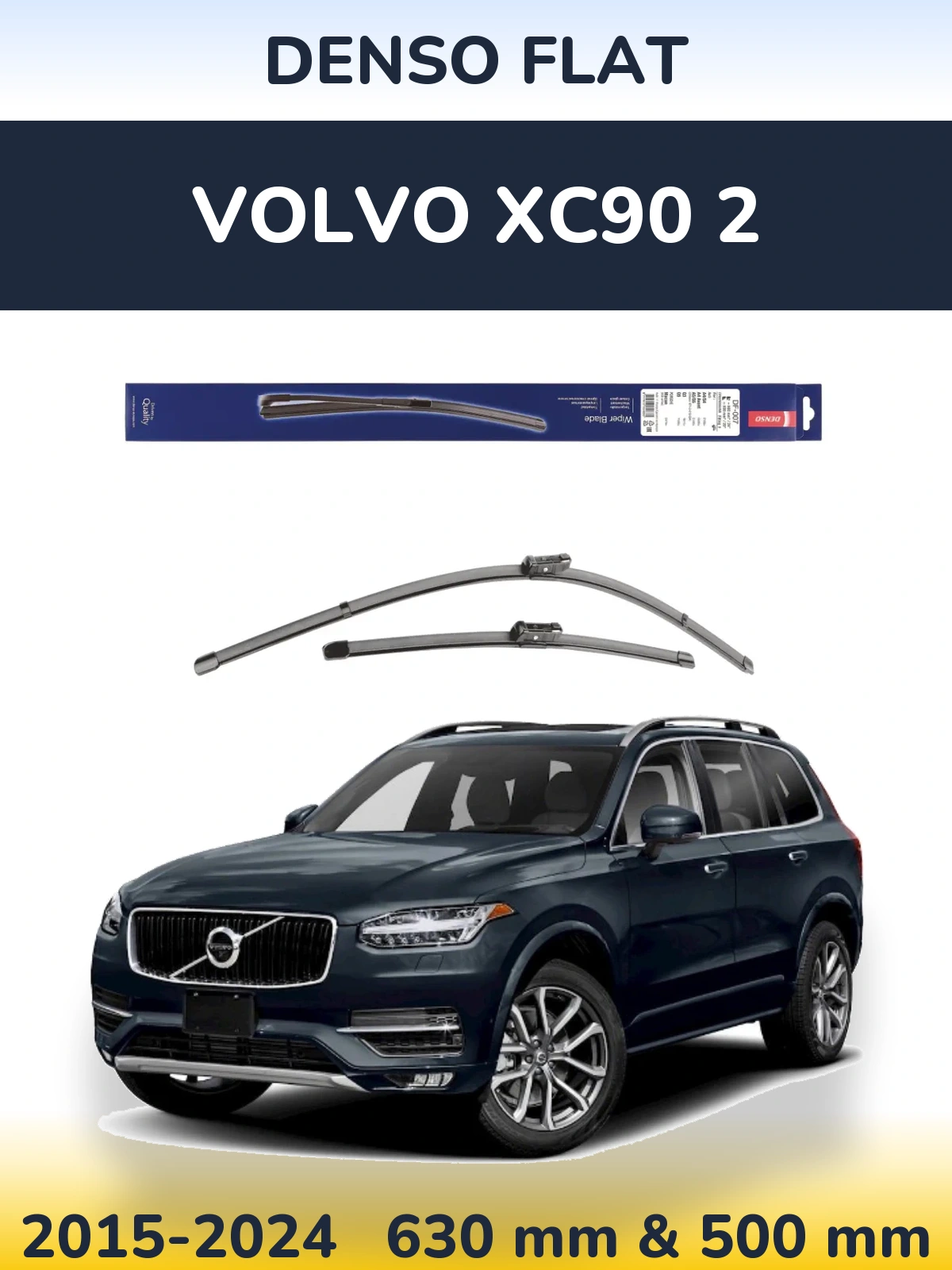 Torkarblad Denso Flat för Volvo XC90 2