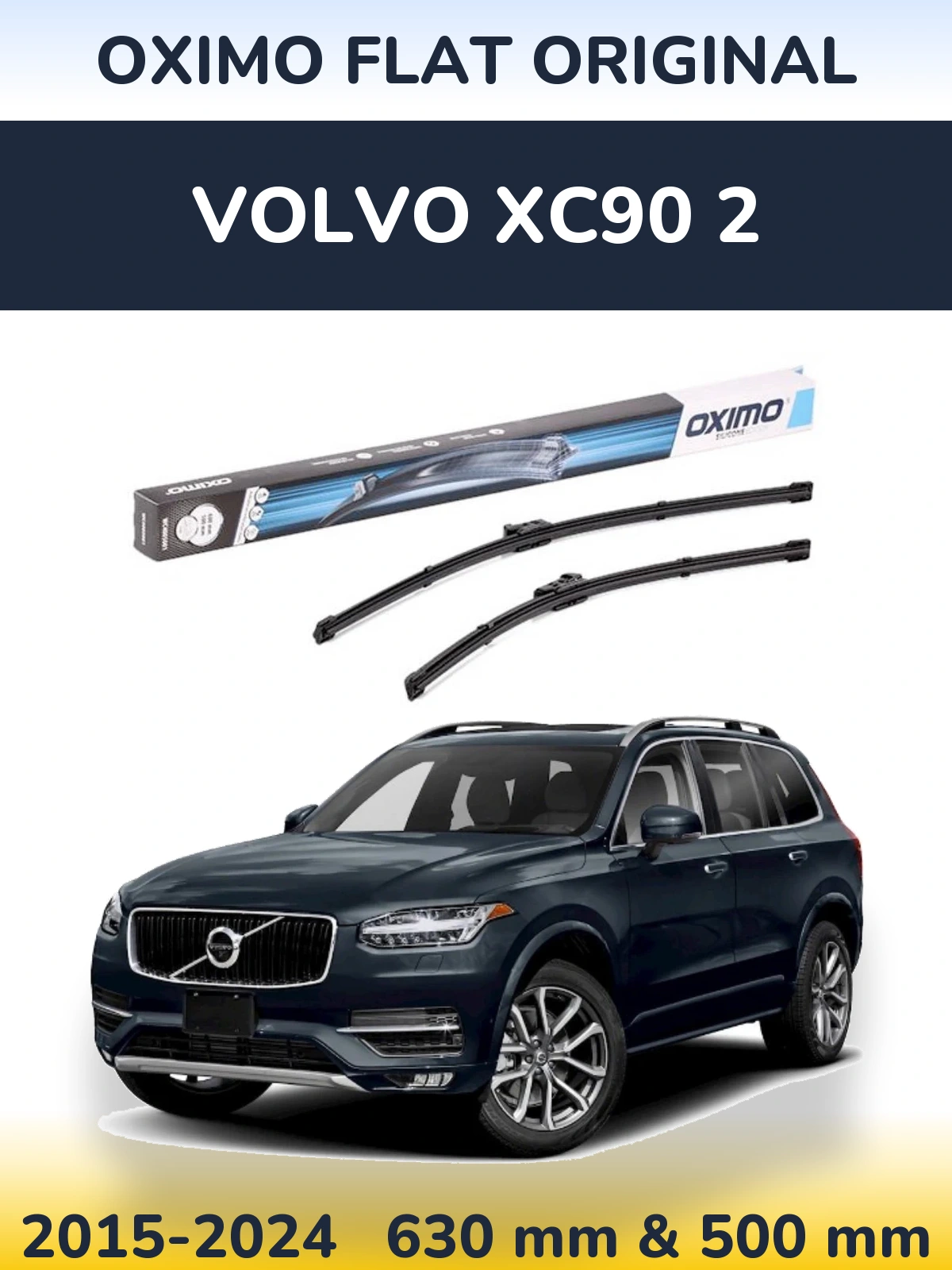 Torkarblad Oximo Flat Original för Volvo XC90 2